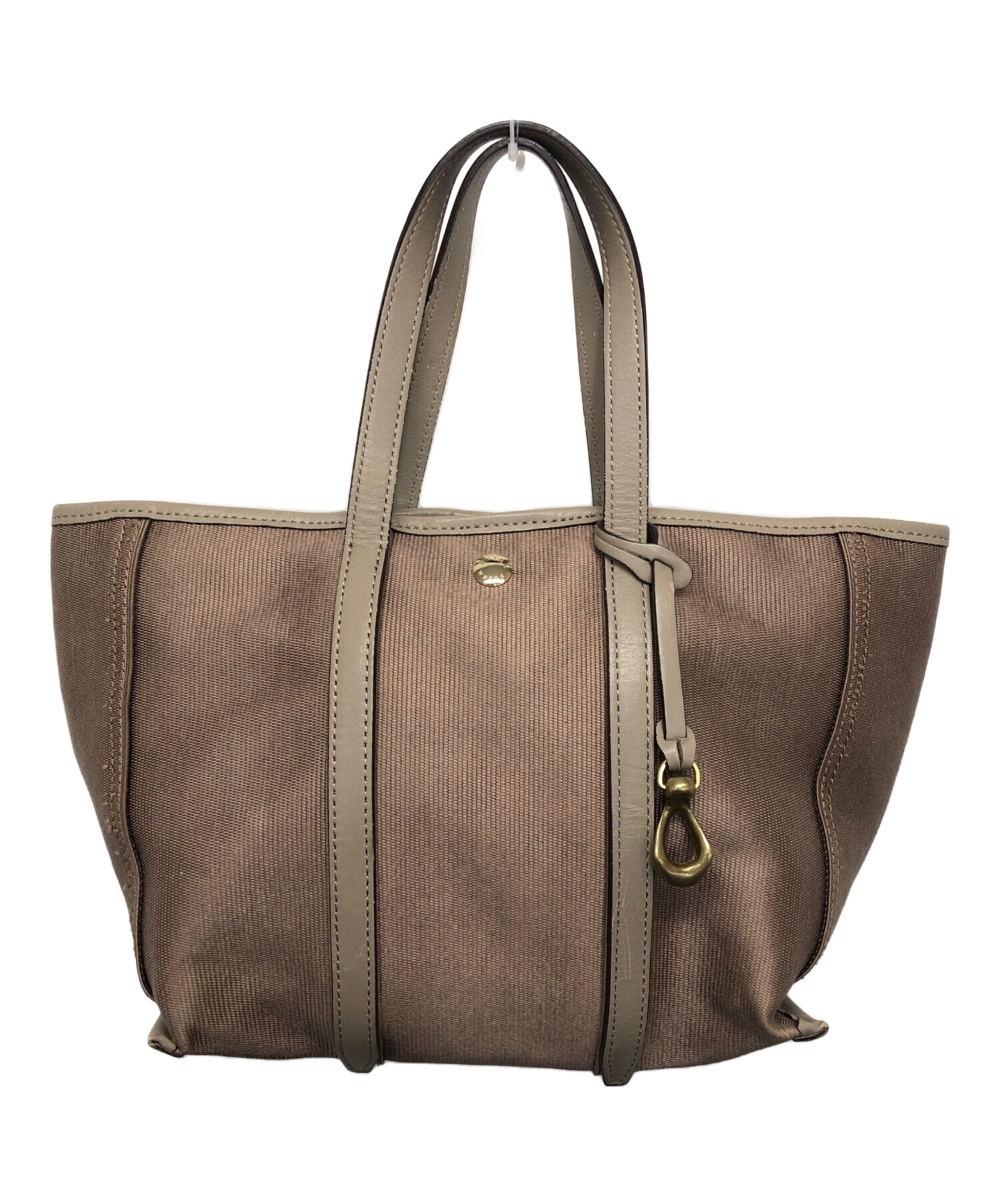 タンタン【美品】ETiAM エティアム レザーミニトートバッグ 中古・古着通販】ETiAM (エティアム) ミニトートバッグ ブラウン