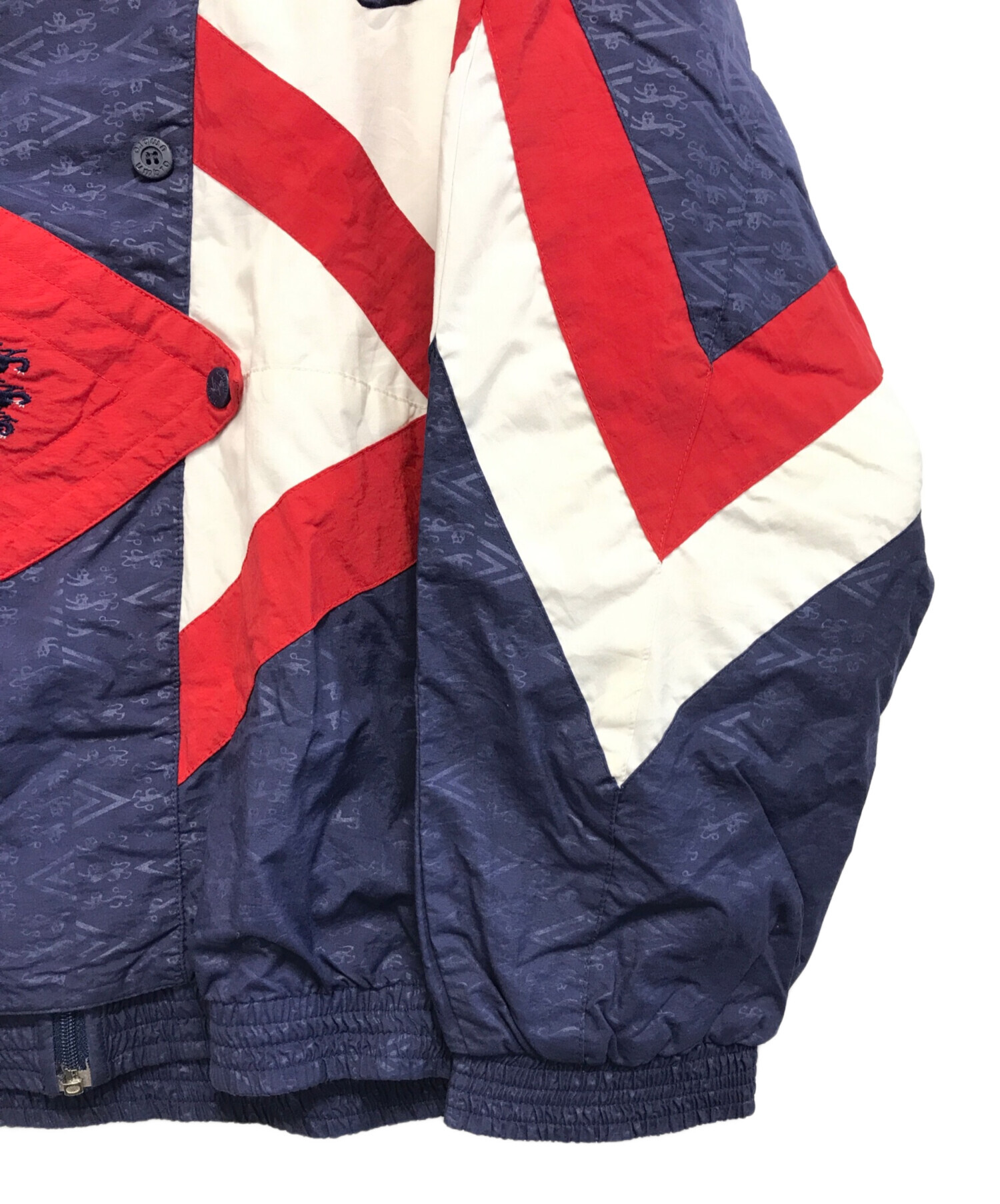 中古・古着通販】UMBRO (アンブロ) ナイロンジャケット ネイビー