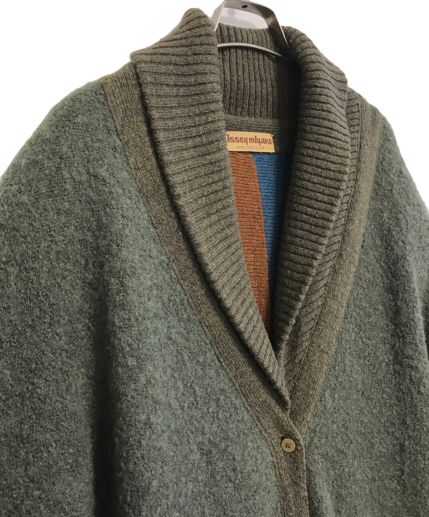 中古・古着通販】ISSEY MIYAKE (イッセイミヤケ) レイヤードポンチョ