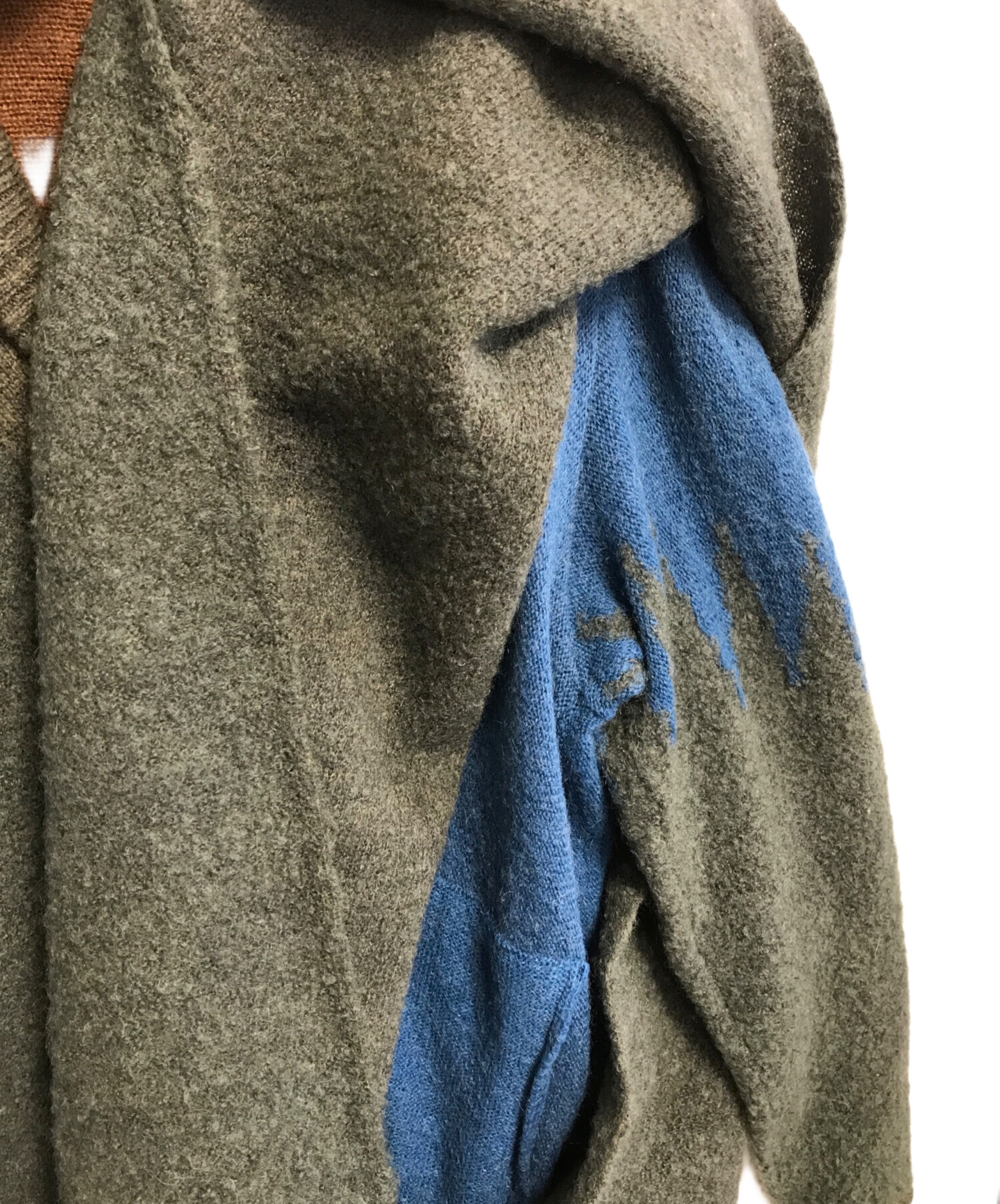 中古・古着通販】ISSEY MIYAKE (イッセイミヤケ) レイヤードポンチョ