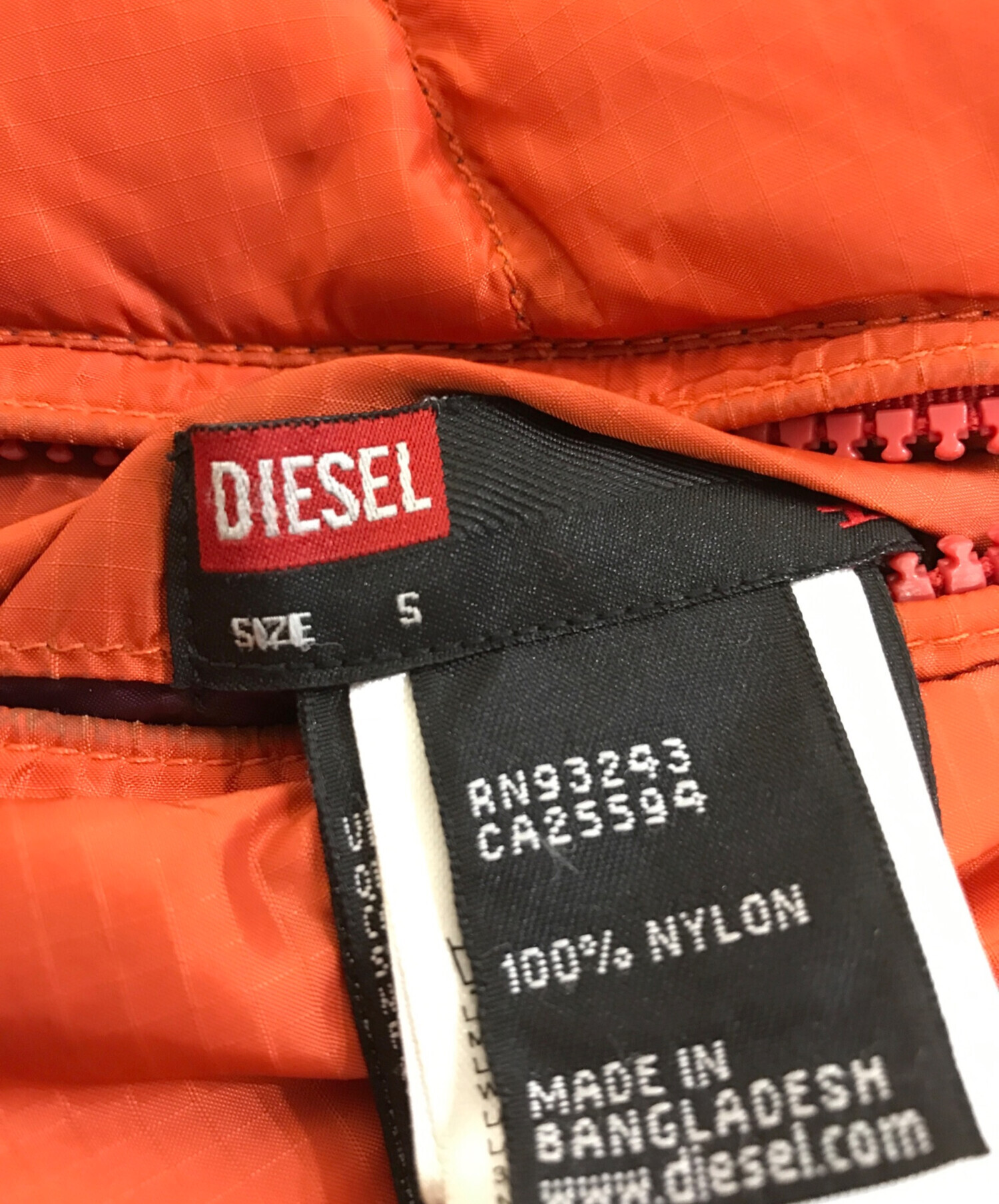 中古・古着通販】DIESEL (ディーゼル) リバーシブルダウンジャケット