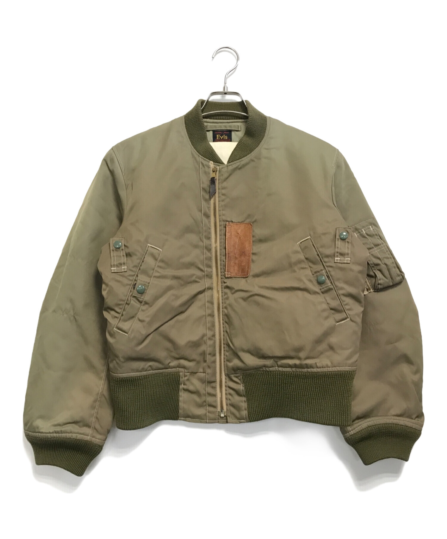 中古・古着通販】EVISU (エビス) MA-1ジャケット オリーブ サイズ:不明