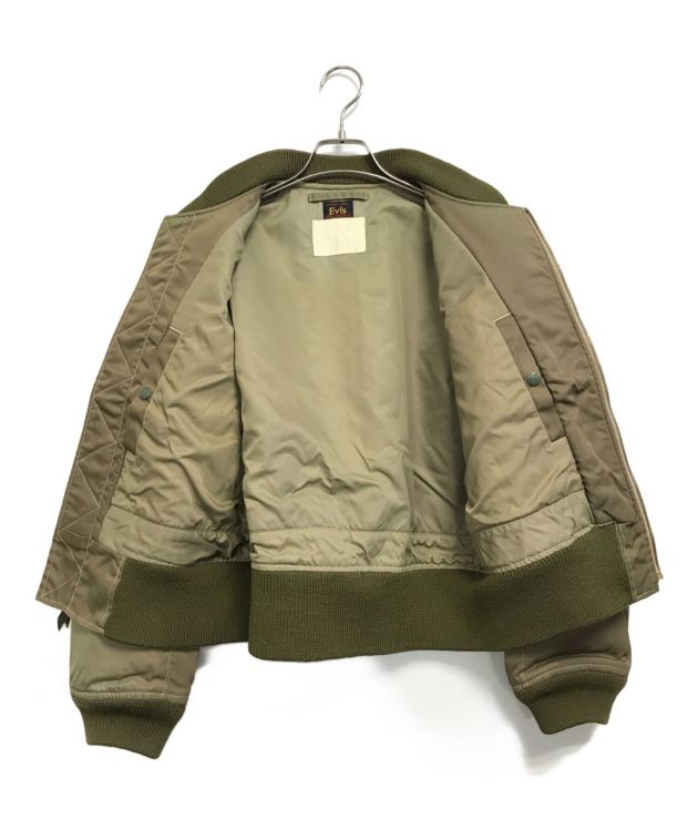 中古・古着通販】EVISU (エビス) MA-1ジャケット オリーブ サイズ:不明