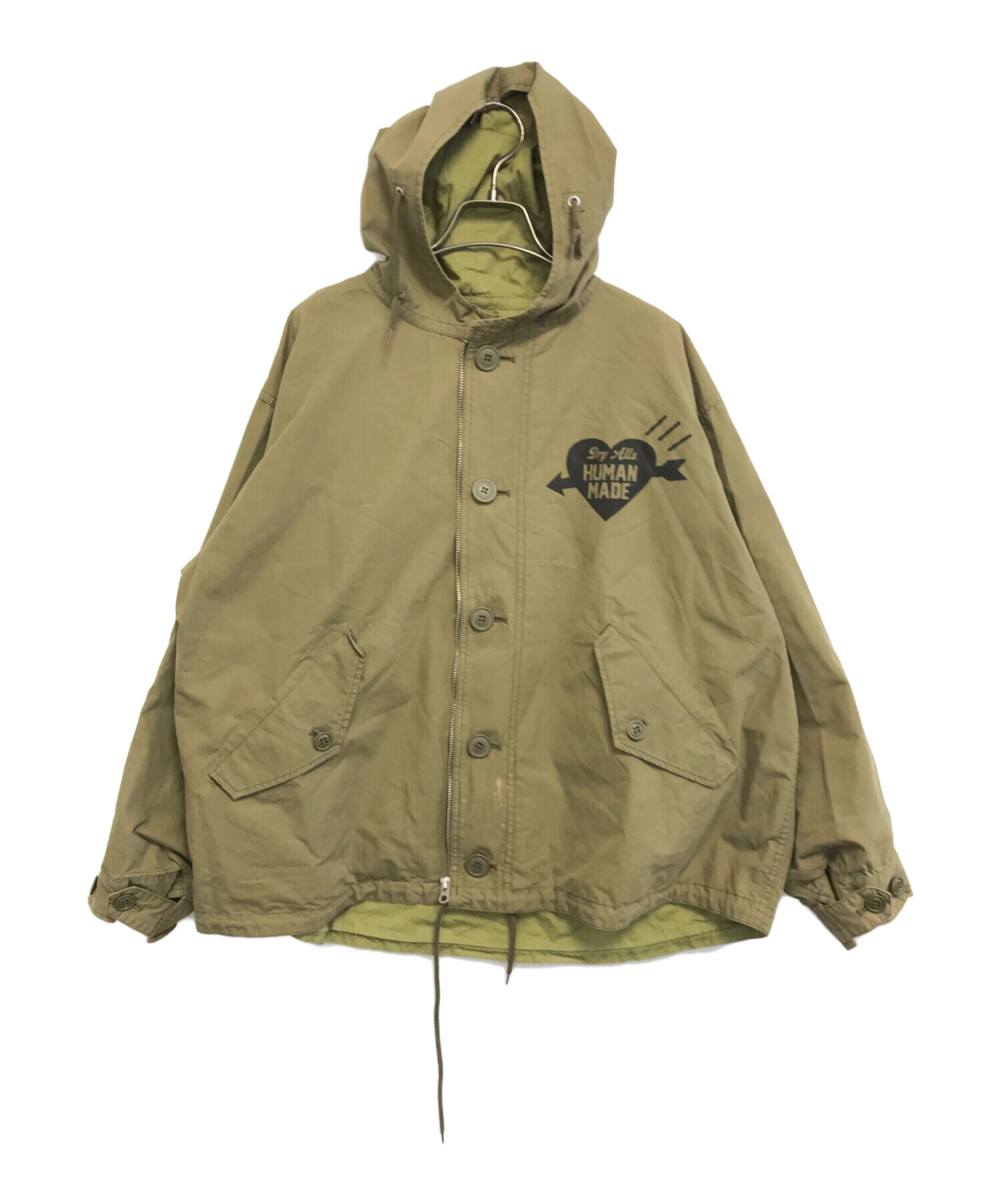 ヒューマンメイド　ミリタリージャンパー 中古・古着通販】HUMAN MADE (ヒューマンメイド) ミリタリーショート