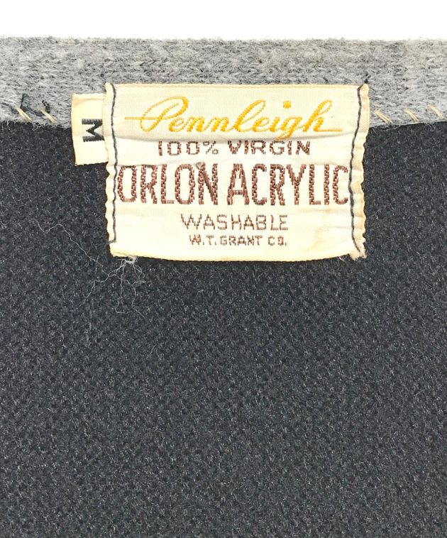 中古・古着通販】pennleigh (ペンリー) アクリルニットカーディガン