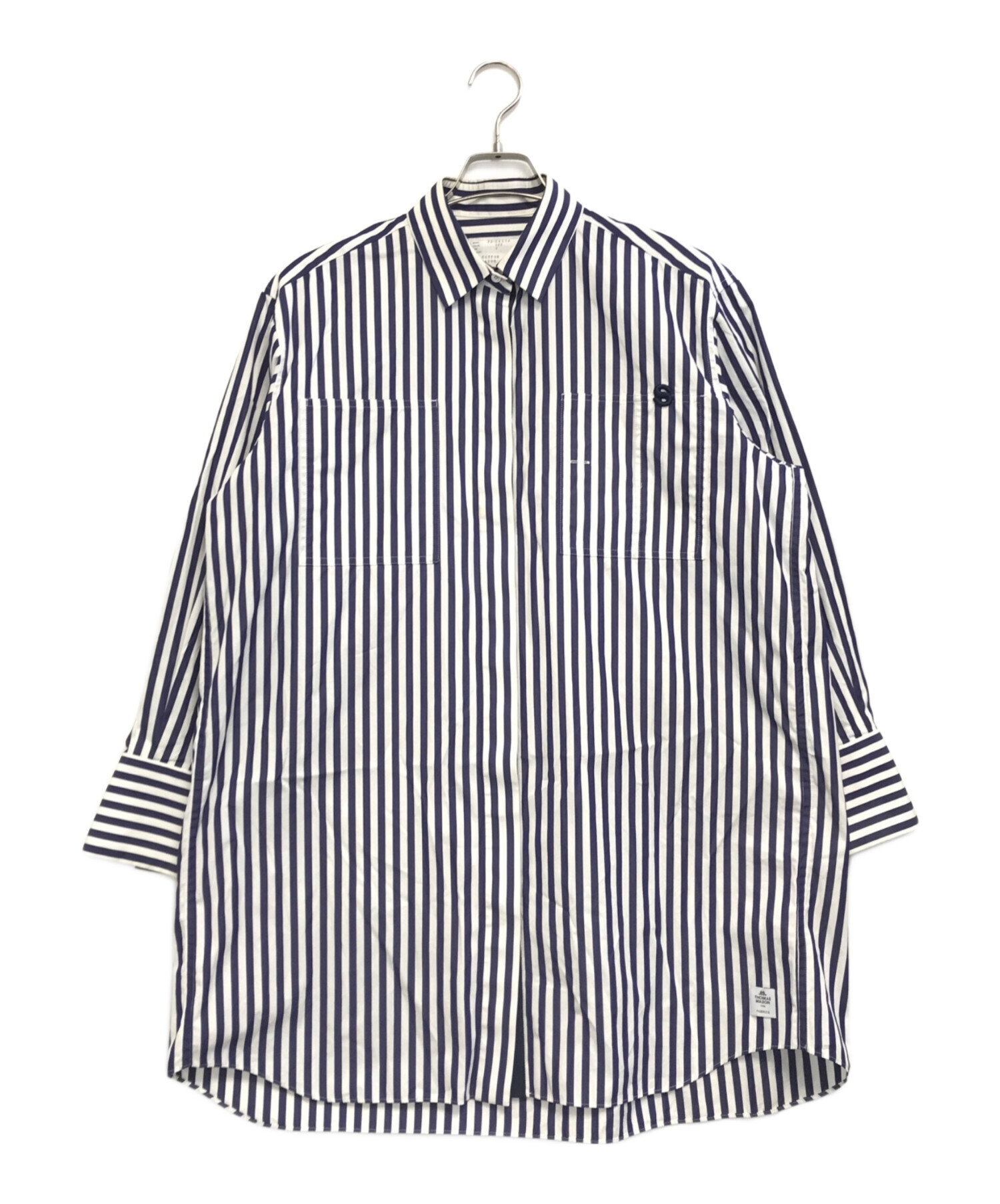 sacai ストライプシャツ サイズ2 サイズ2 sacai のストライプシャツ 楽天市場】sacai ストライプの通販