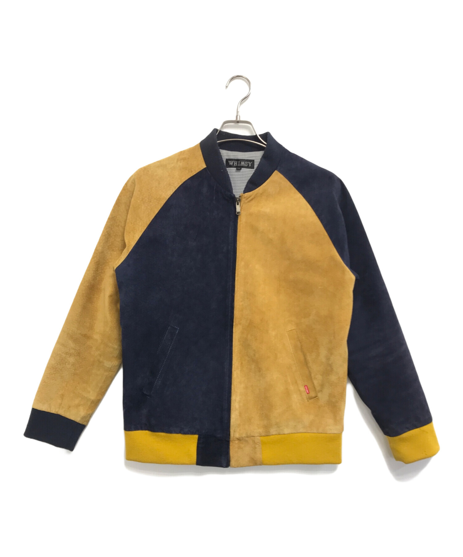 中古・古着通販】WHIMSY (ウィムジー) pig suede jacket ネイビー 