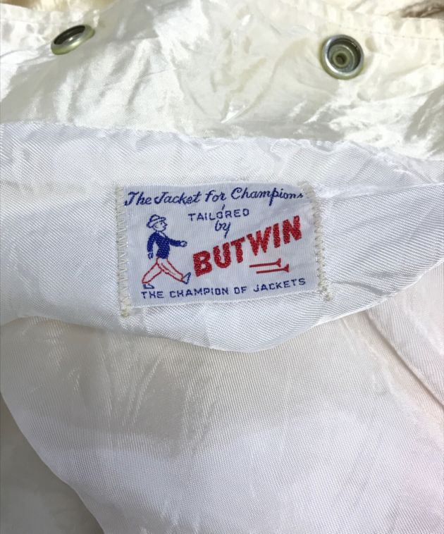BUTWIN スタジャン 1984年リーグチャンピオン 42 中古・古着通販】butwin (バトウィン) スタジャン ホワイト サイズ:42