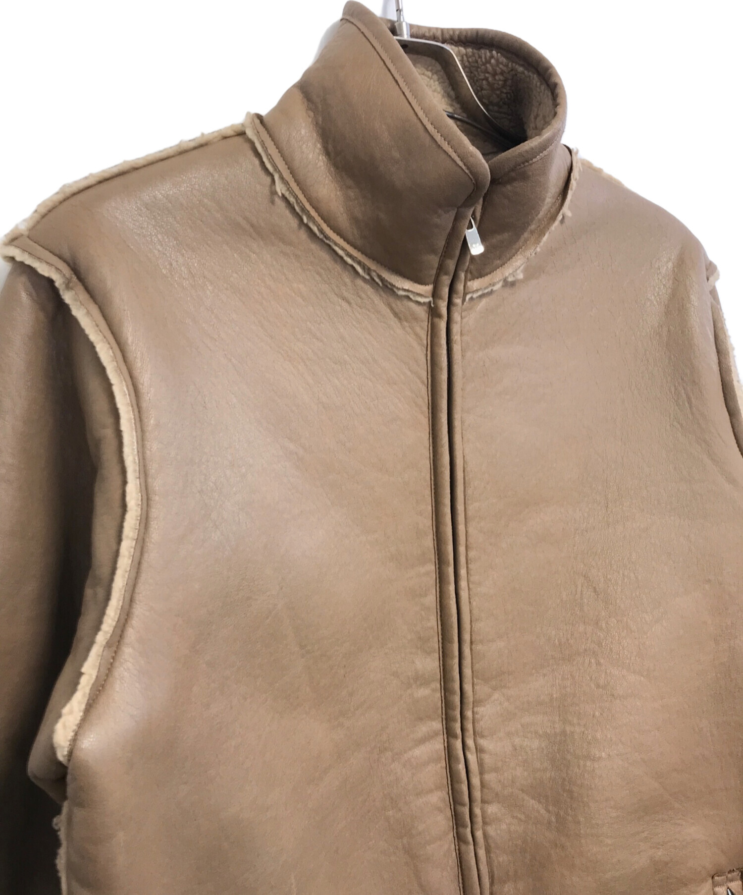 中古・古着通販】Needles (ニードルズ) Lined Boa Jacket ベージュ