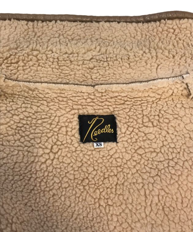 中古・古着通販】Needles (ニードルズ) Lined Boa Jacket ベージュ
