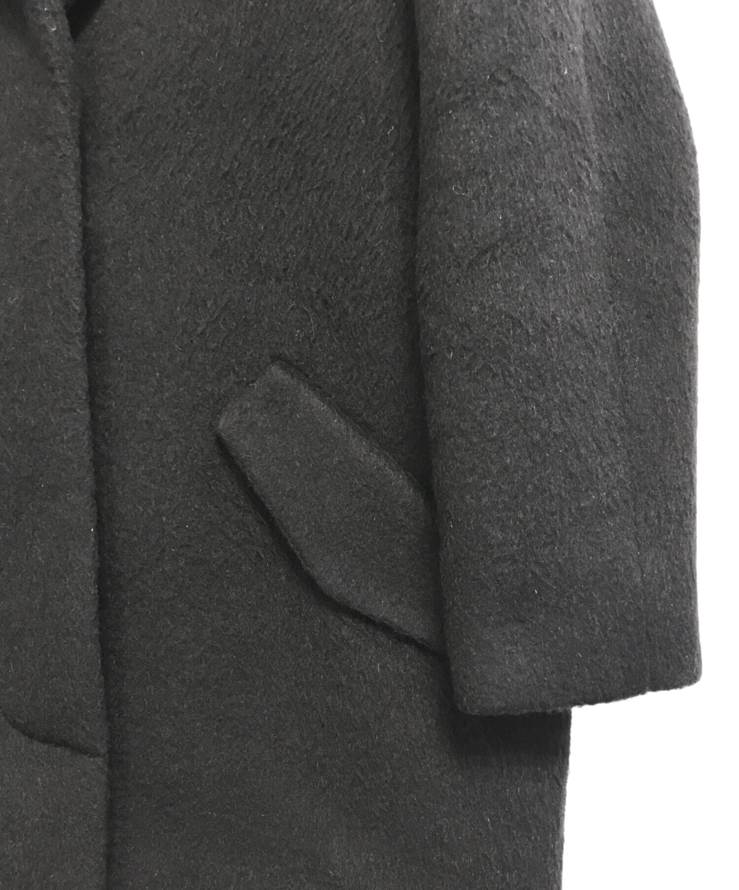 中古・古着通販】COACH (コーチ) チェスターコート ブラック サイズ:XS