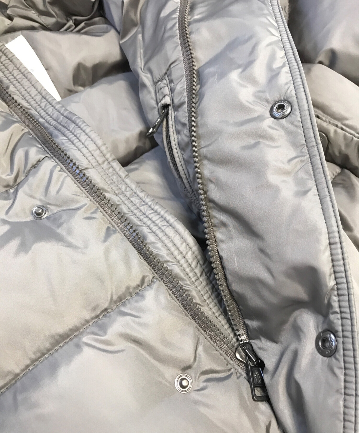 中古・古着通販】MONCLER (モンクレール) ダウンジャケット カーキ