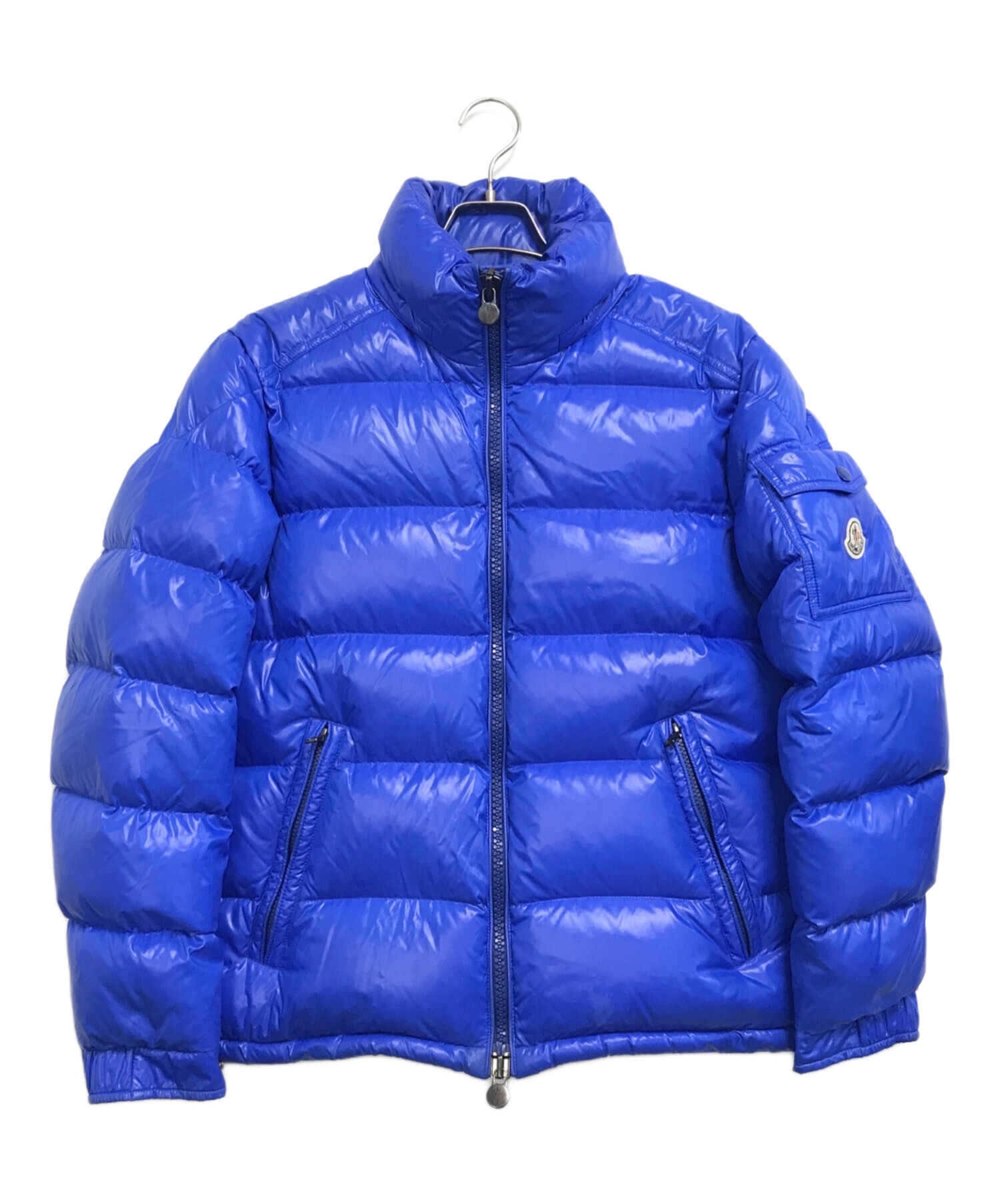 モンクレール★極美品 MONCLER MAYA ダウンジャケット 青 サイズ1 モンクレール☆極美品 MONCLER MAYA ダウンジャケット 青 サイズ1