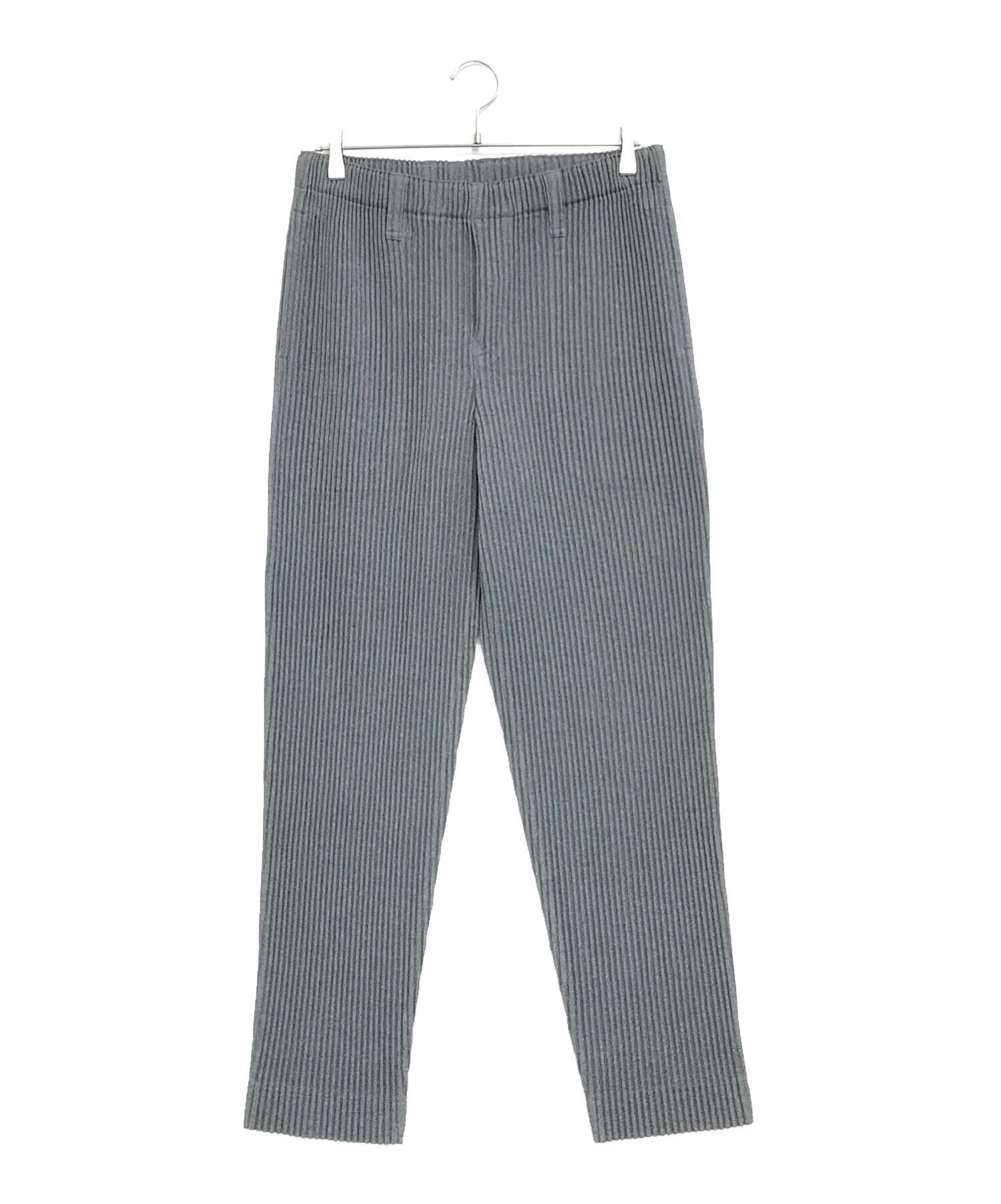 Homme Plissé Issey Miyake プリーツパンツ | ブラック | FARFETCH JP