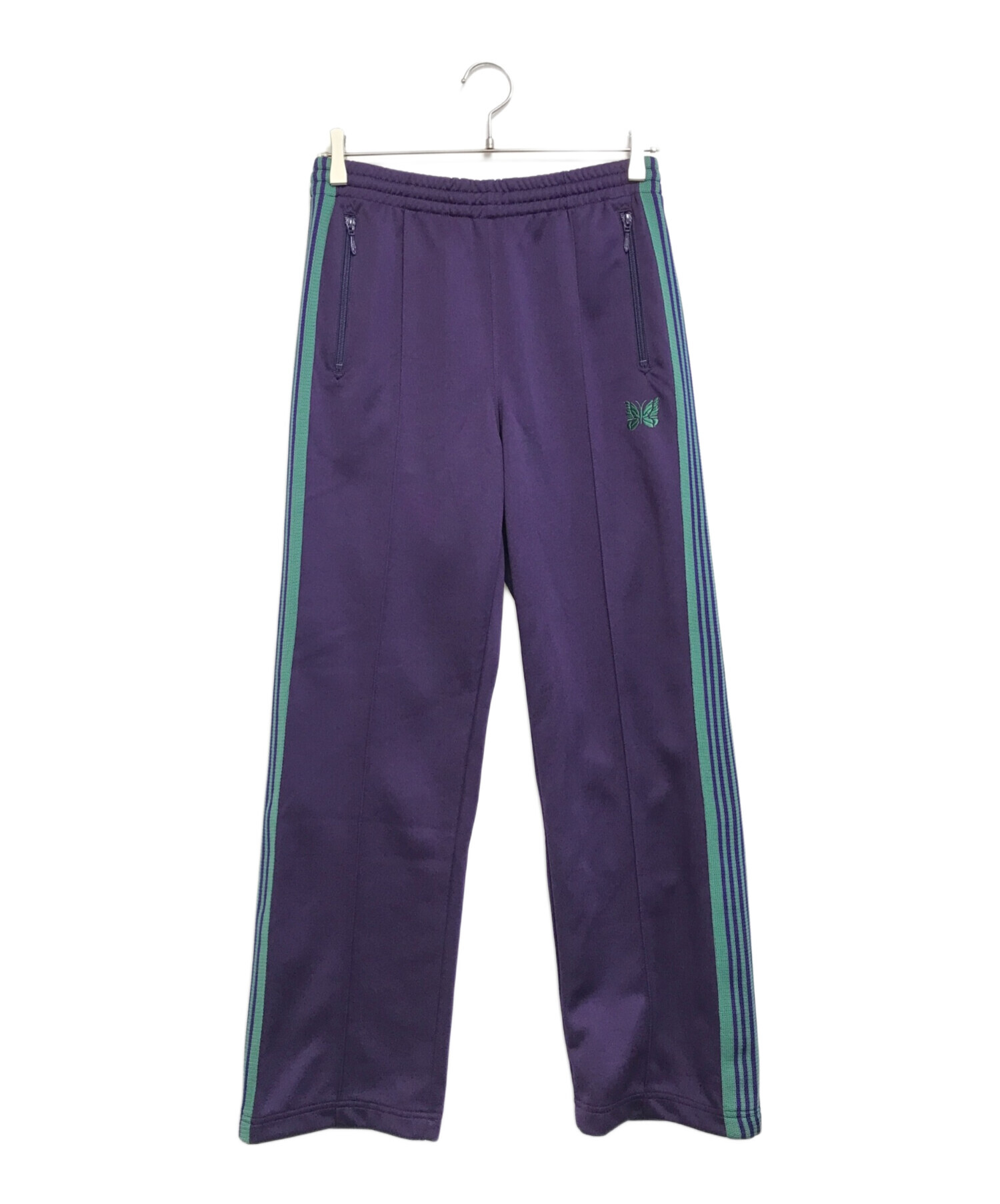Needles トラックパンツ XS パープル 中古・古着通販】Needles (ニードルズ) トラックパンツ パープル