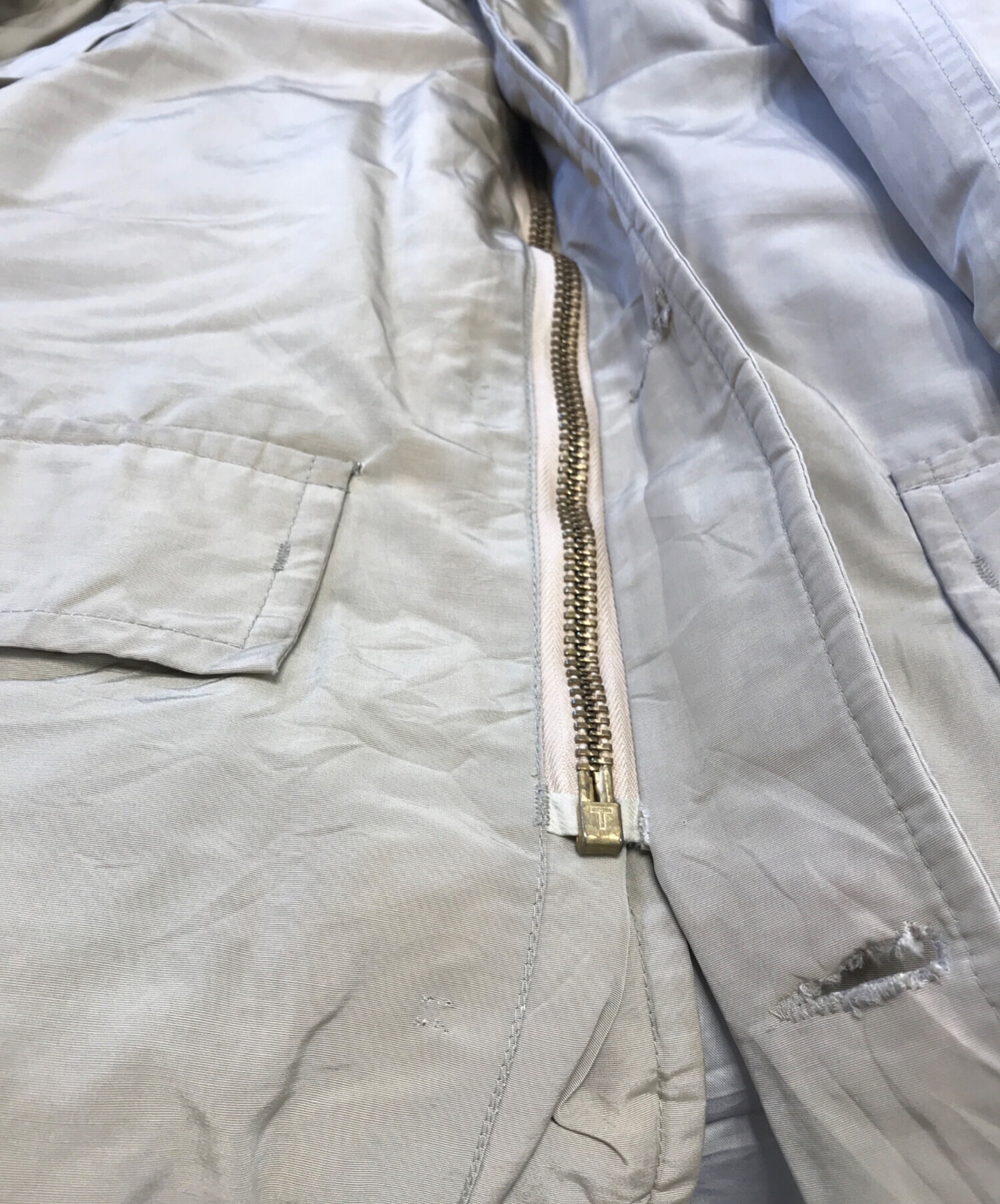 中古・古着通販】Eddie Bauer (エディーバウアー) 襟ボア中綿コート 
