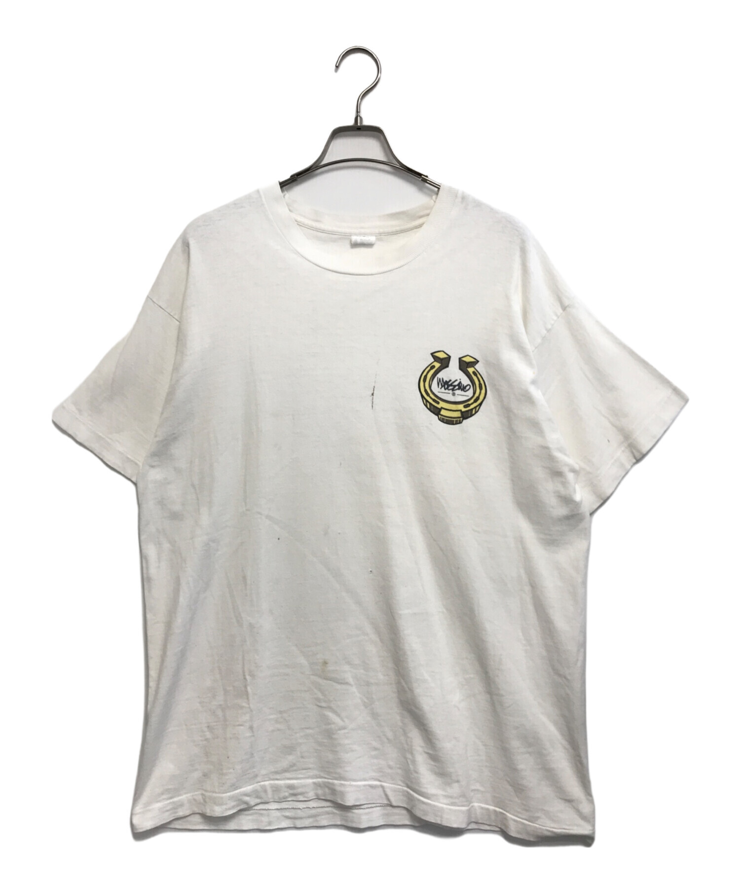 中古・古着通販】MOSSIMO (モッシモ) プリントTシャツ ホワイト サイズ