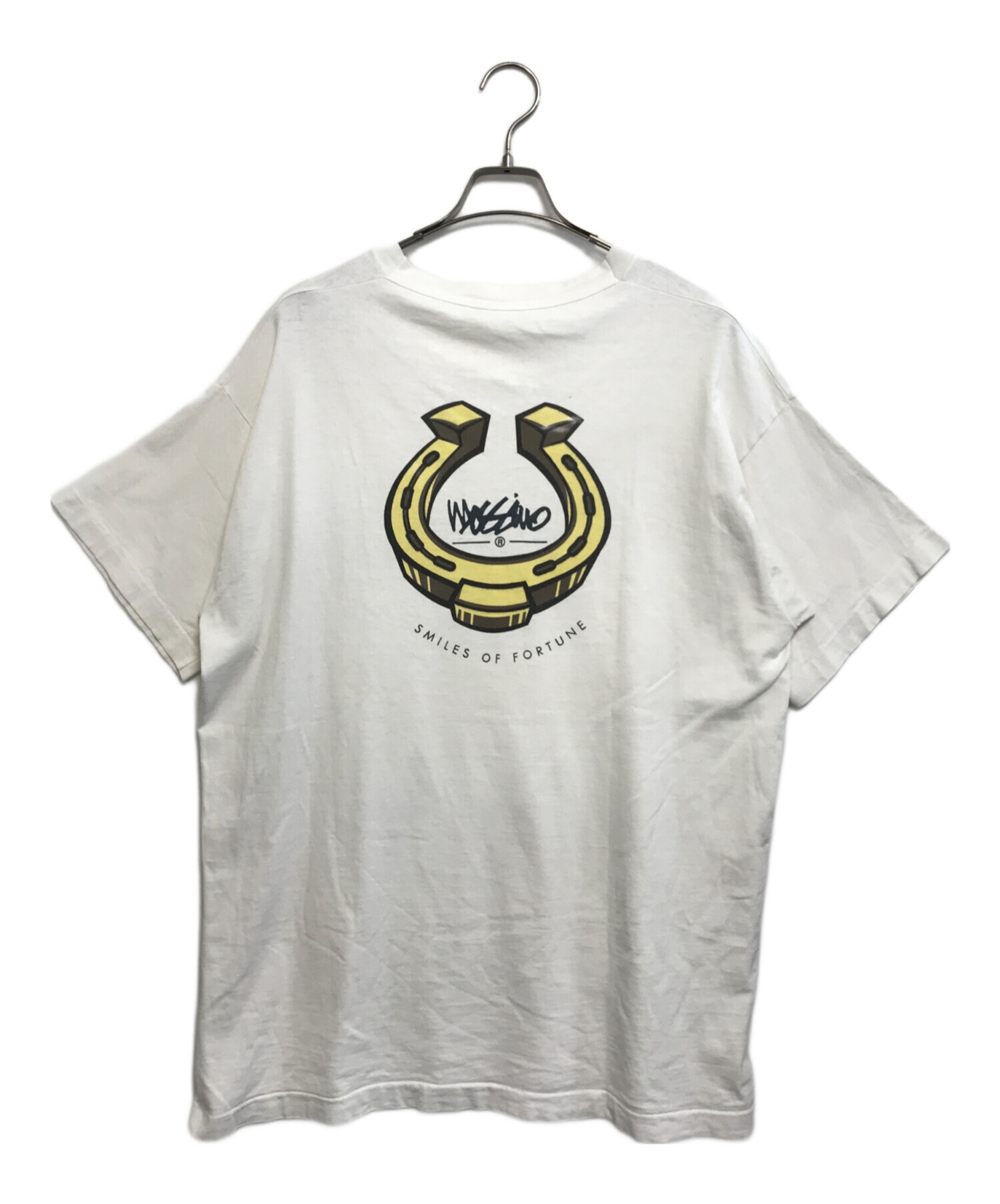 中古・古着通販】MOSSIMO (モッシモ) プリントTシャツ ホワイト サイズ
