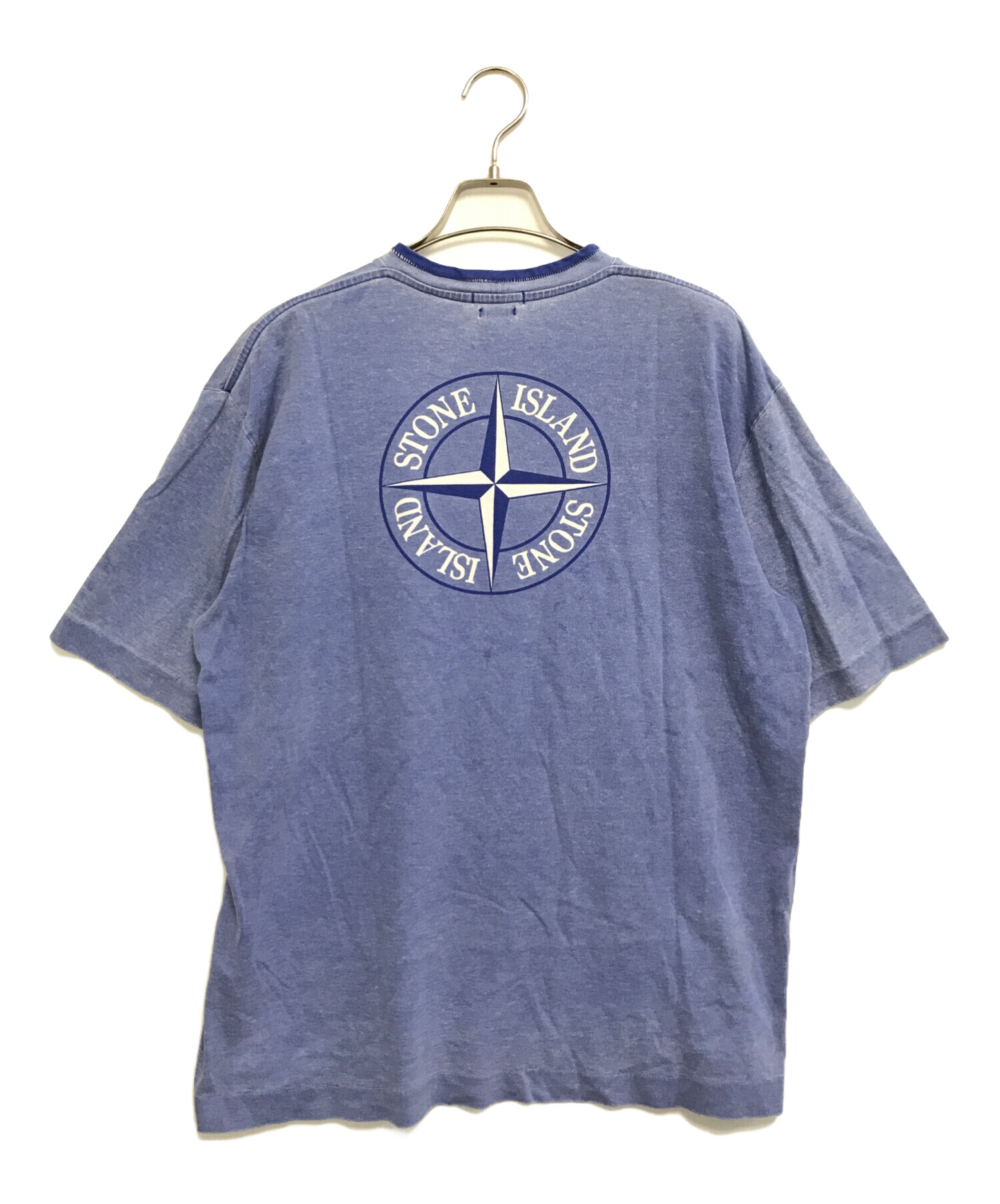 中古・古着通販】STONE ISLAND (ストーンアイランド) Tシャツ ブルー  
