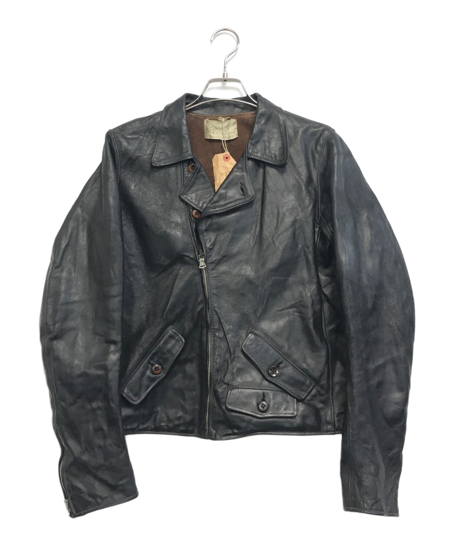 Aski Kataski アスキカタスキ ホースレザージャケット 中古・古着通販】aski kataski (アスキカタスキ) レザージャケット