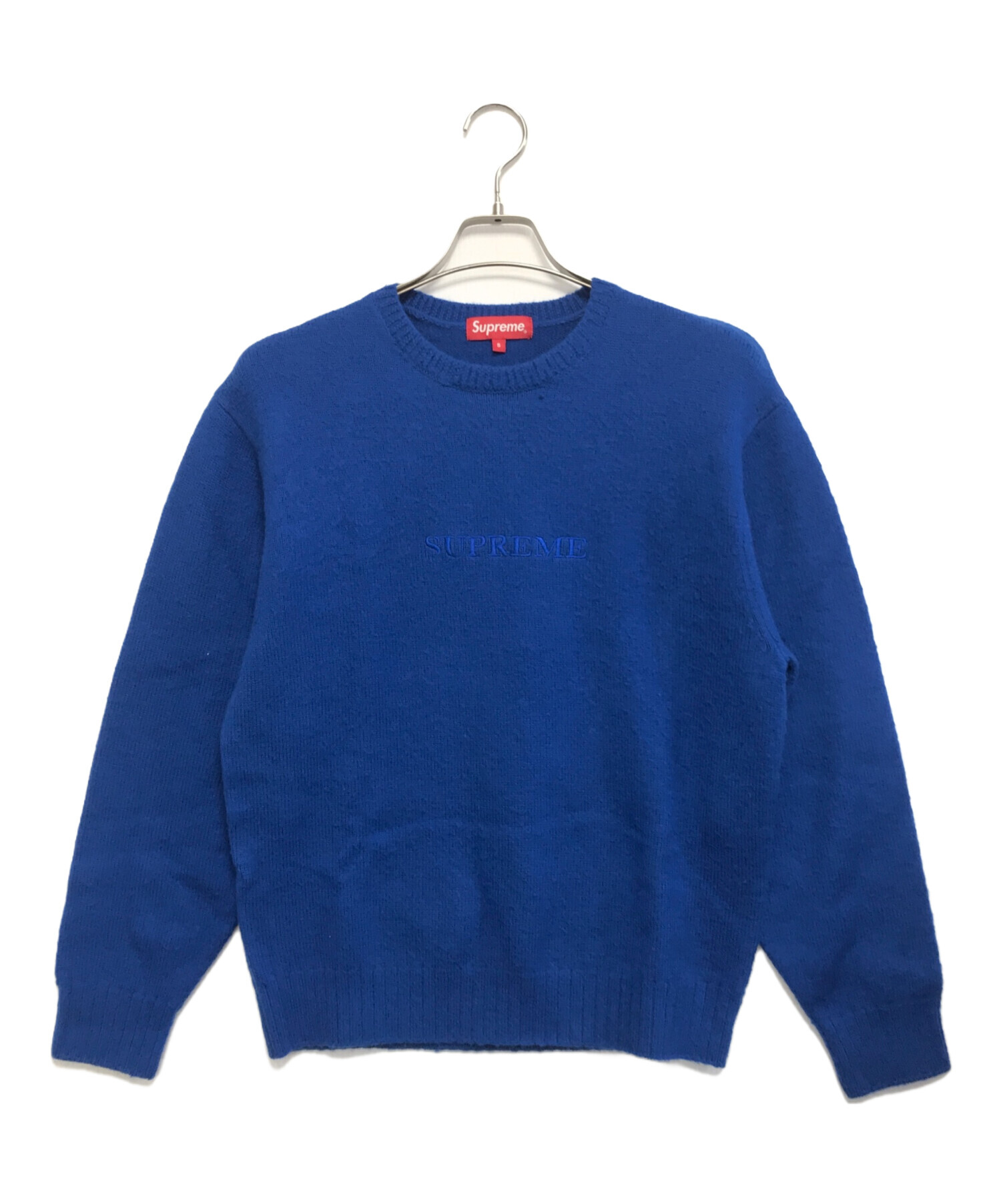 中古・古着通販】SUPREME (シュプリーム) Piled Sweater Top ブルー 