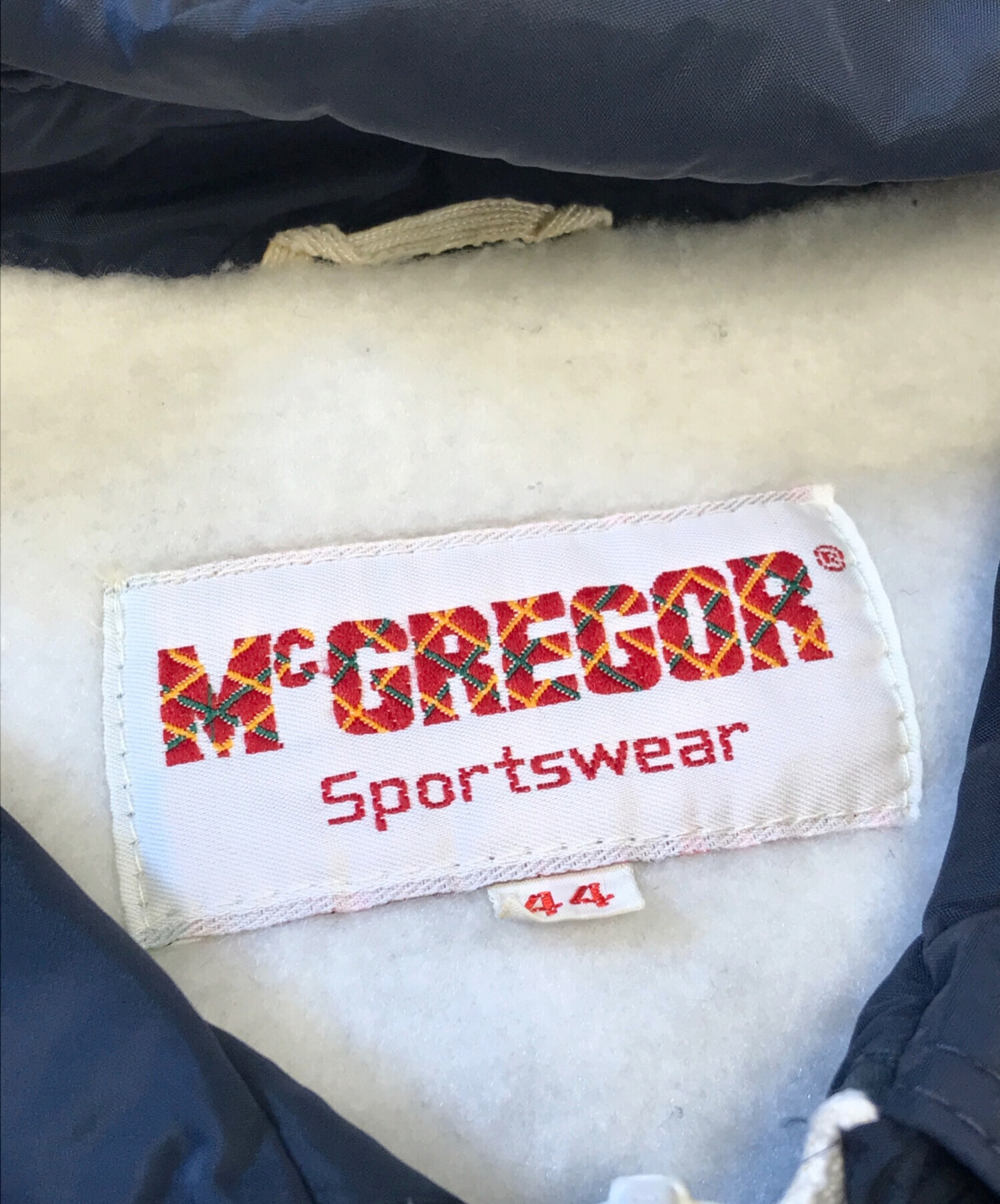 中古・古着通販】macgregor (マクレガー) ナイロンジャケット ネイビー