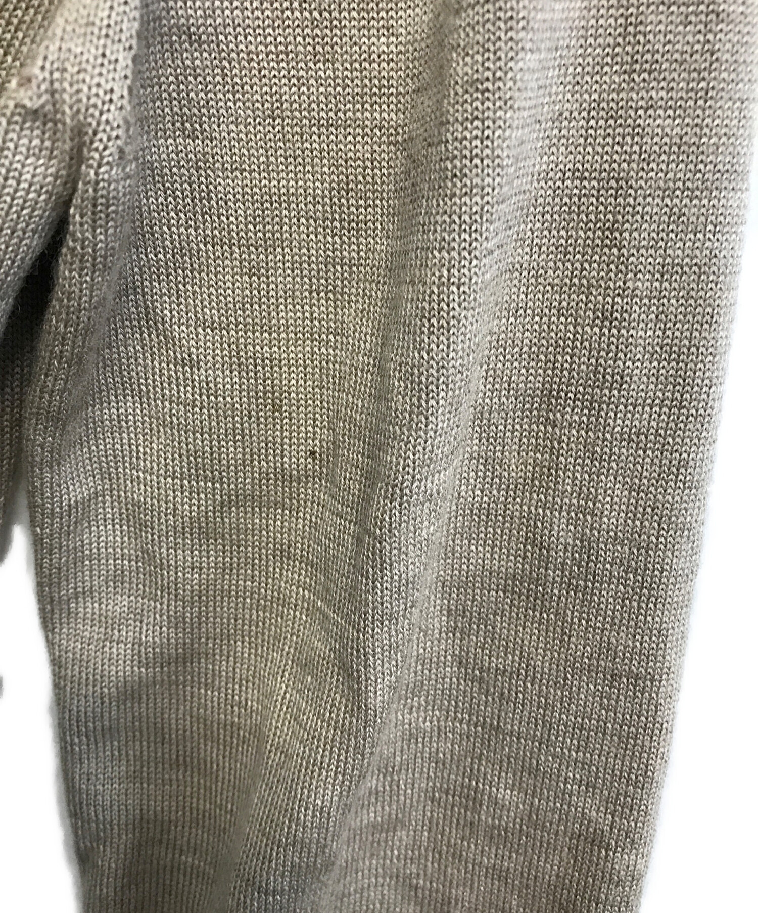 中古・古着通販】HERMES (エルメス) カシミヤ混アシンメトリーロング 