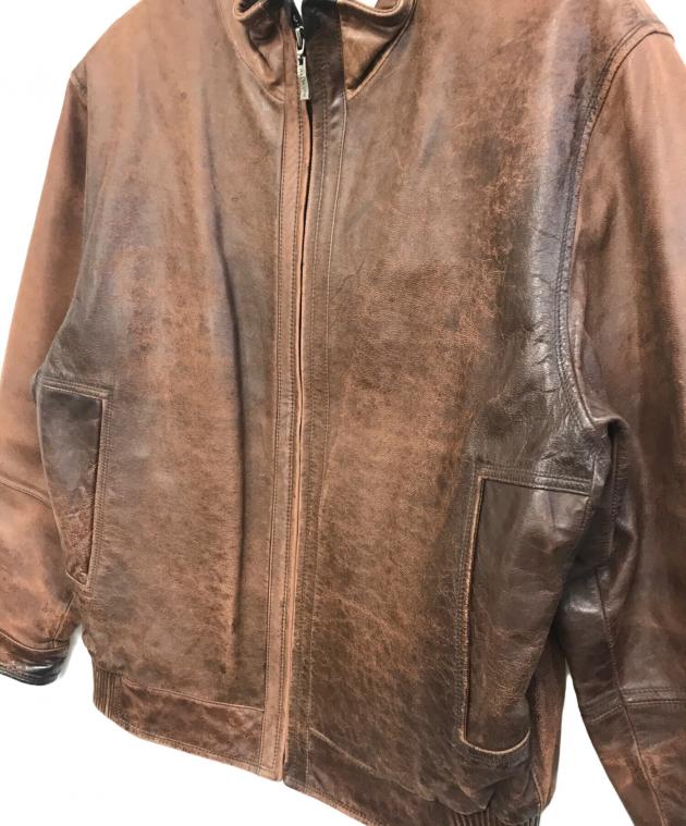 中古・古着通販】BALMAIN (バルマン) レザージャケット ベージュ