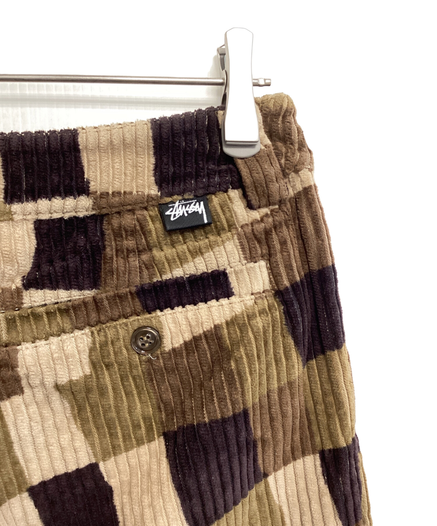 STUSSY コーデュロイ old ステューシー　ペインターパンツ　古着 STUSSY(ステューシー) 90's ~ 00's USA made Corduroy straight pants
