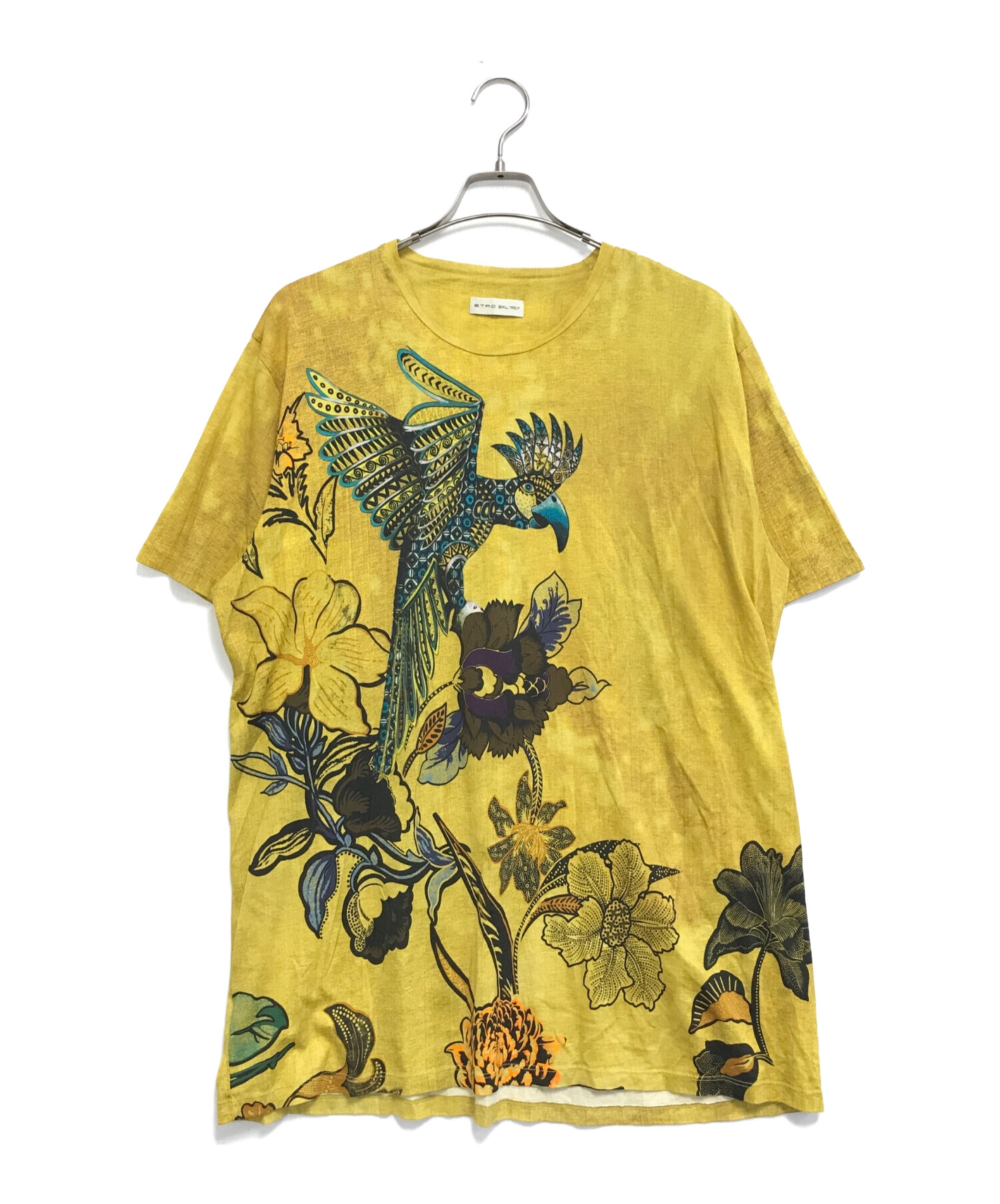 ETRO エトロ Tシャツ・カットソー M 黄 希少激レア柄！ETRO エトロ 