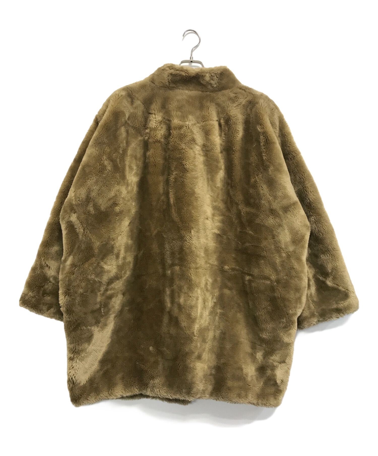 【値下げ】エンポリオアルマーニ ムートン風ボアコート 中古・古着通販】EMPORIO ARMANI (エンポリオアルマーニ) ボアコート