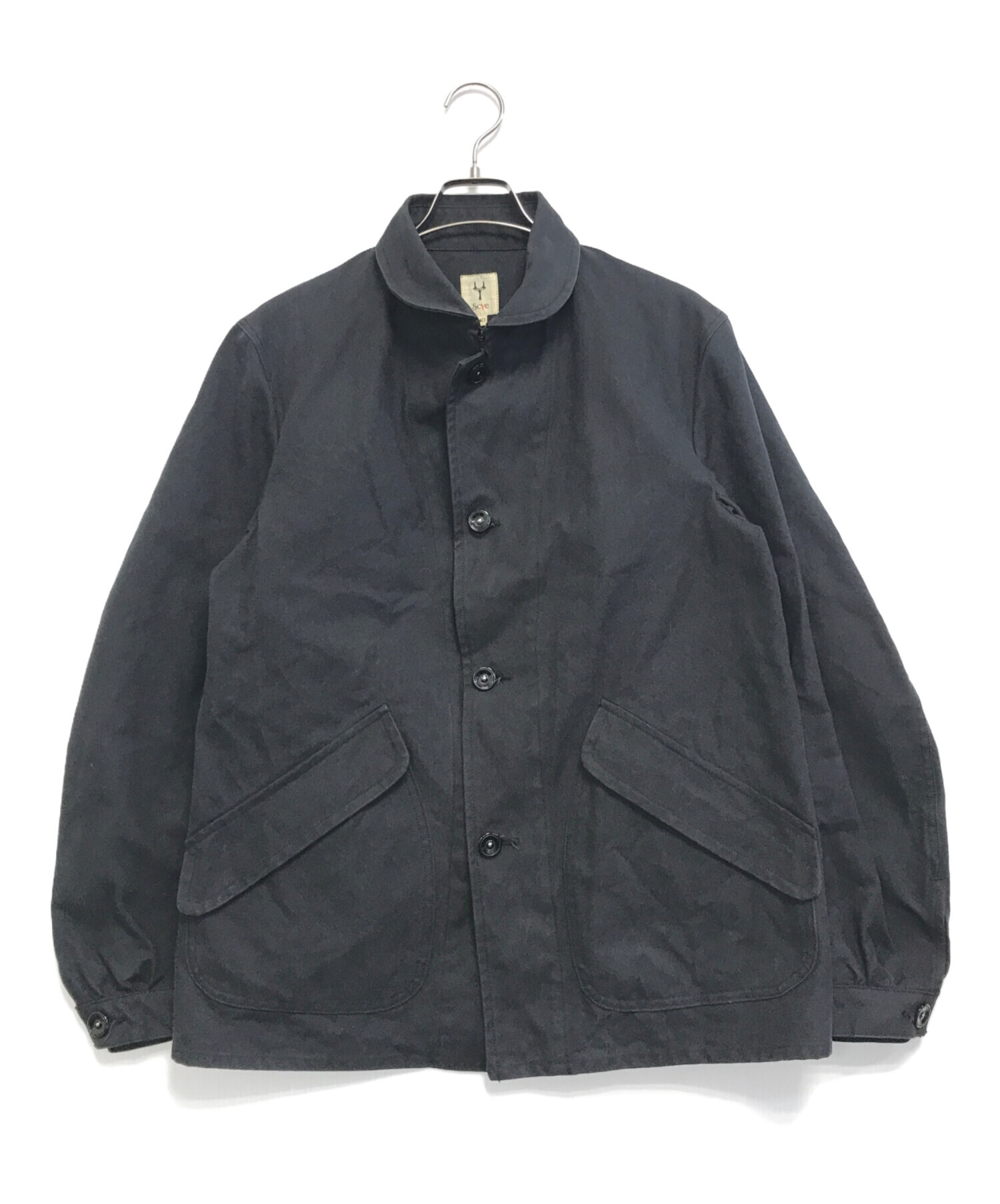 中古・古着通販】SCYE (サイ) カバーオール ブラック サイズ:40 