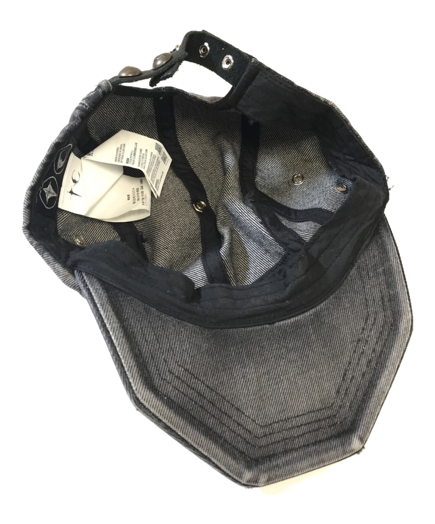 中古・古着通販】THUG CLUB (サグ クラブ) TC ARMY CAP ブラック