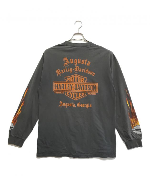 中古・古着通販】HARLEY-DAVIDSON (ハーレーダビッドソン) 袖プリント
