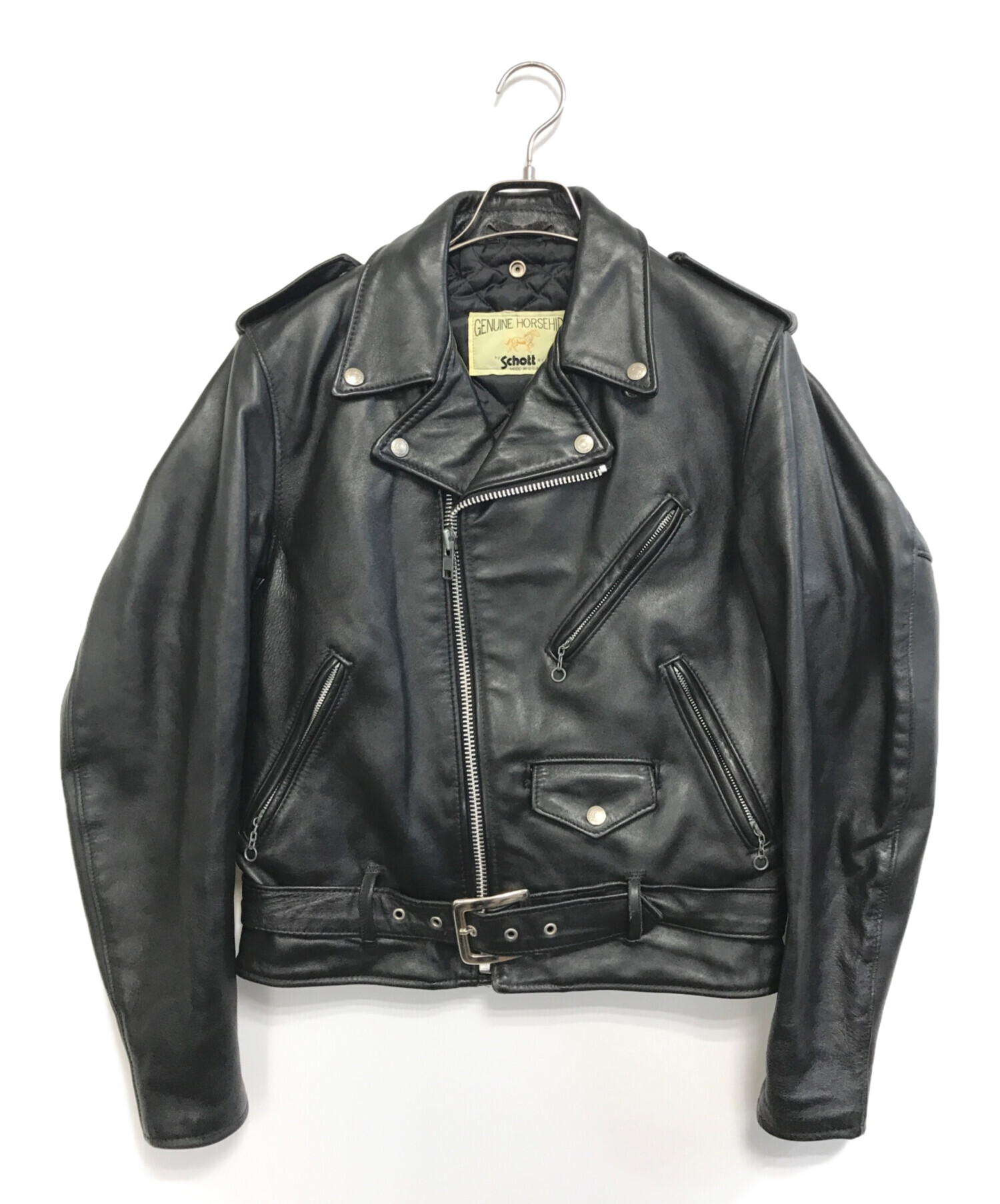 中古・古着通販】Schott (ショット) ダブルライダースジャケット