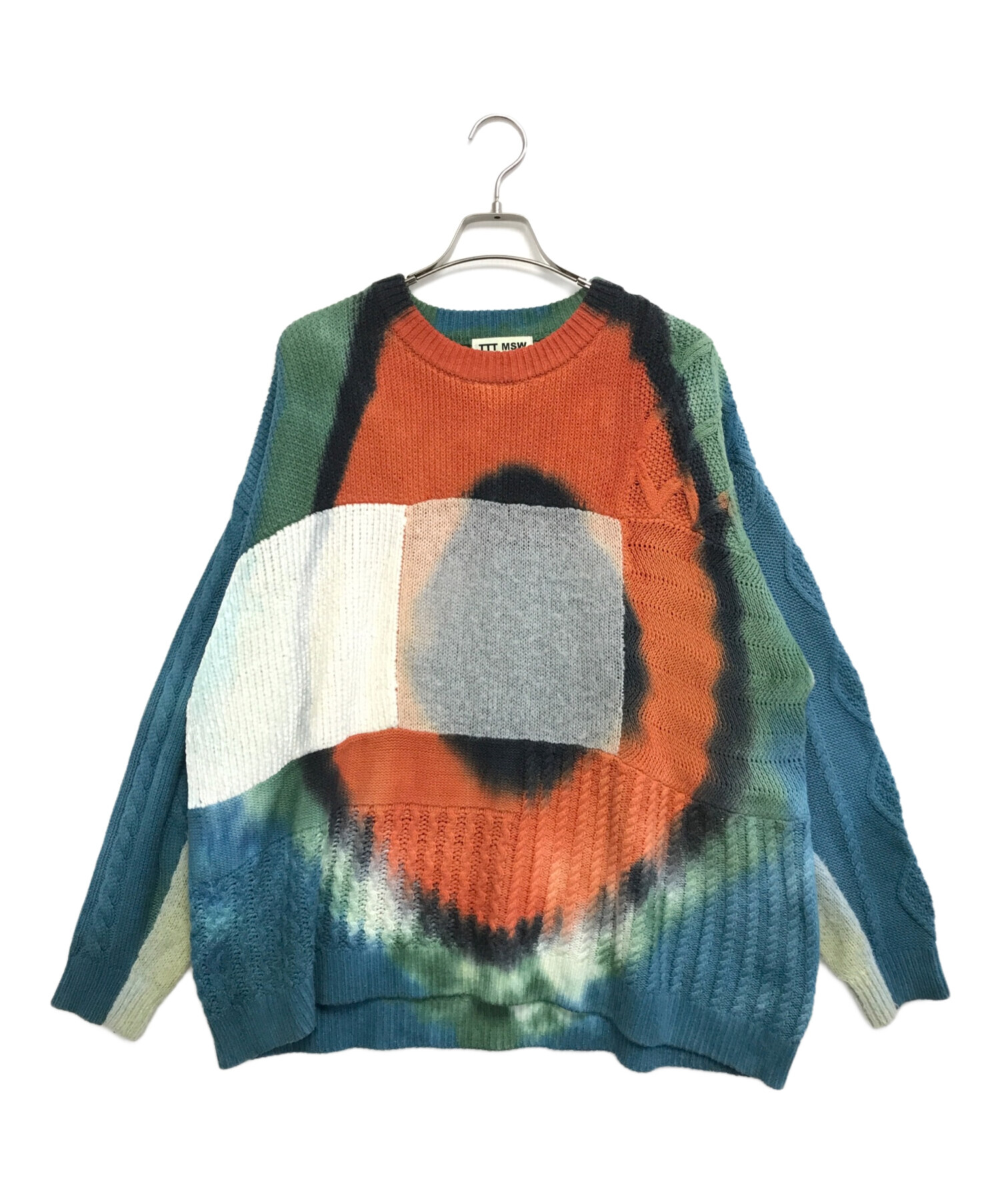 飴*☆様 TTT MSW 22SS CRAZY PATTERN KNIT ttt msw crazy pattern knit