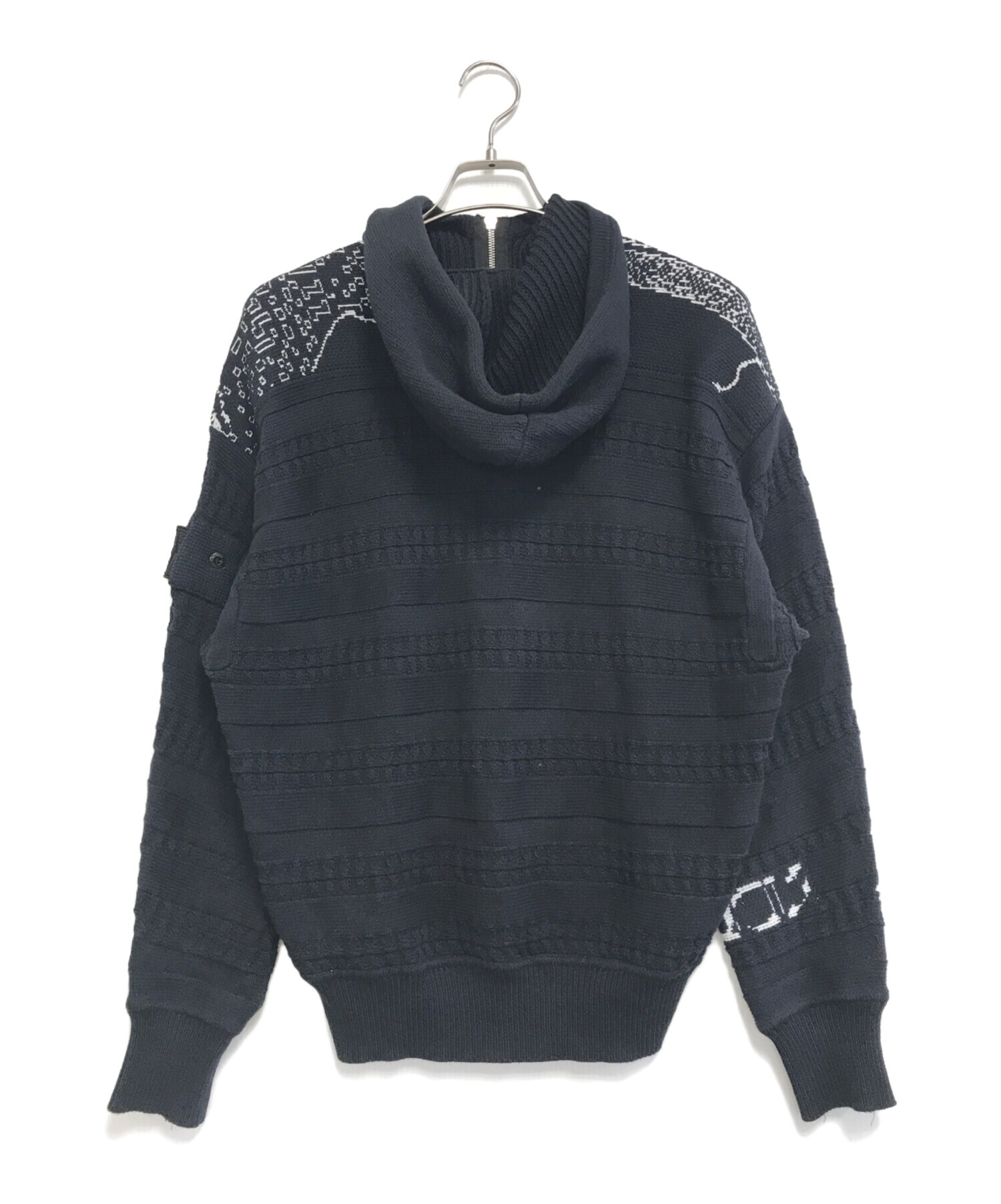 中古・古着通販】STONE ISLAND (ストーンアイランド) ニットパーカー 