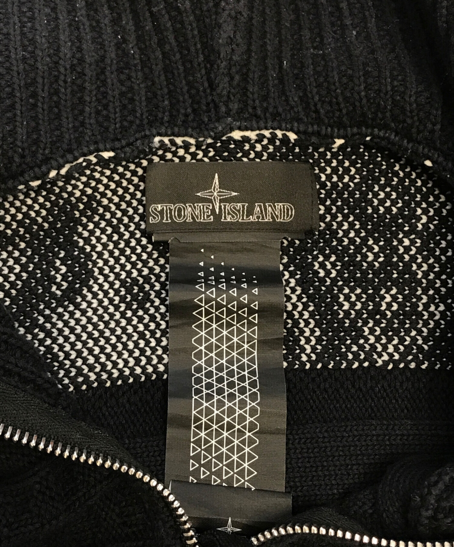 中古・古着通販】STONE ISLAND (ストーンアイランド) ニットパーカー 