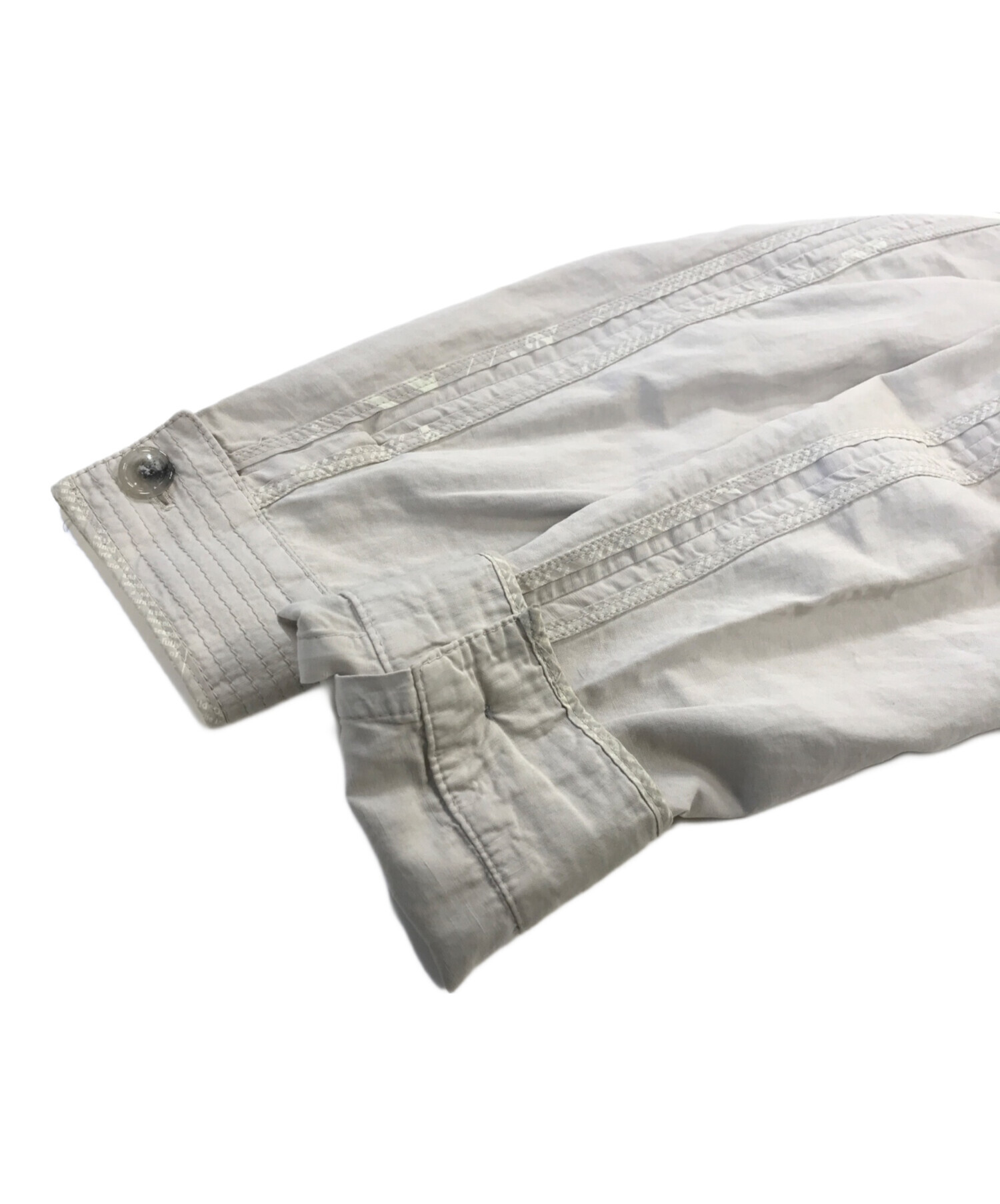 中古・古着通販】GALLIANO (ガリアーノ) Military Jacket ベージュ