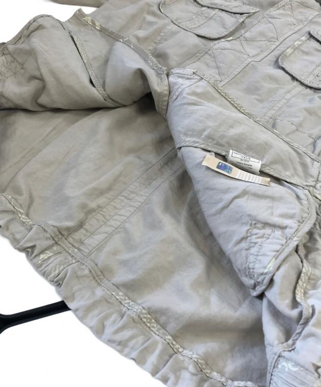 中古・古着通販】GALLIANO (ガリアーノ) Military Jacket ベージュ