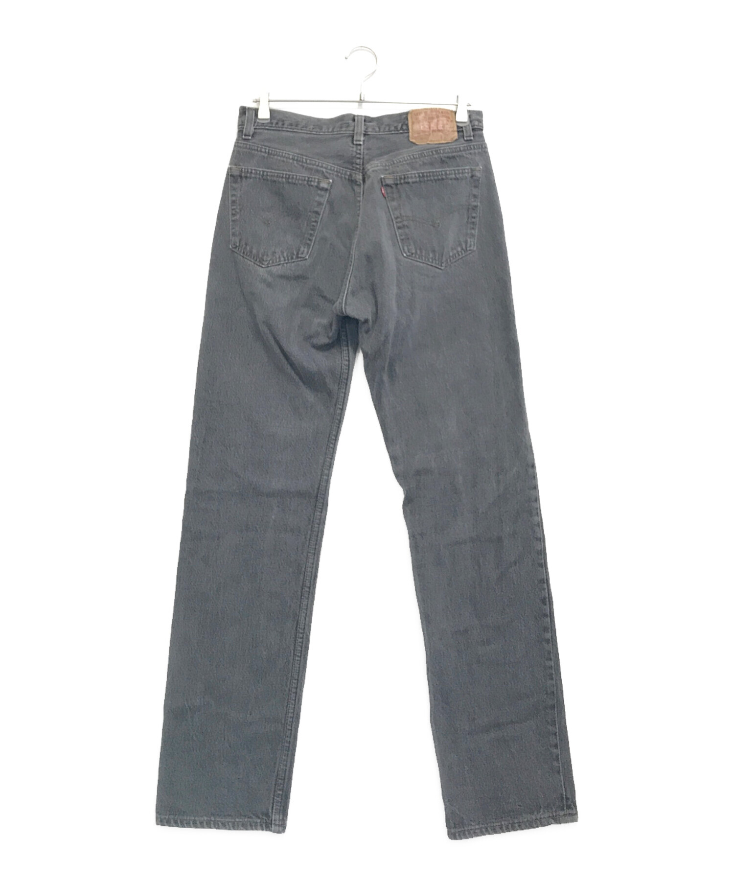 中古・古着通販】LEVI'S (リーバイス) 501先染めブラックデニム