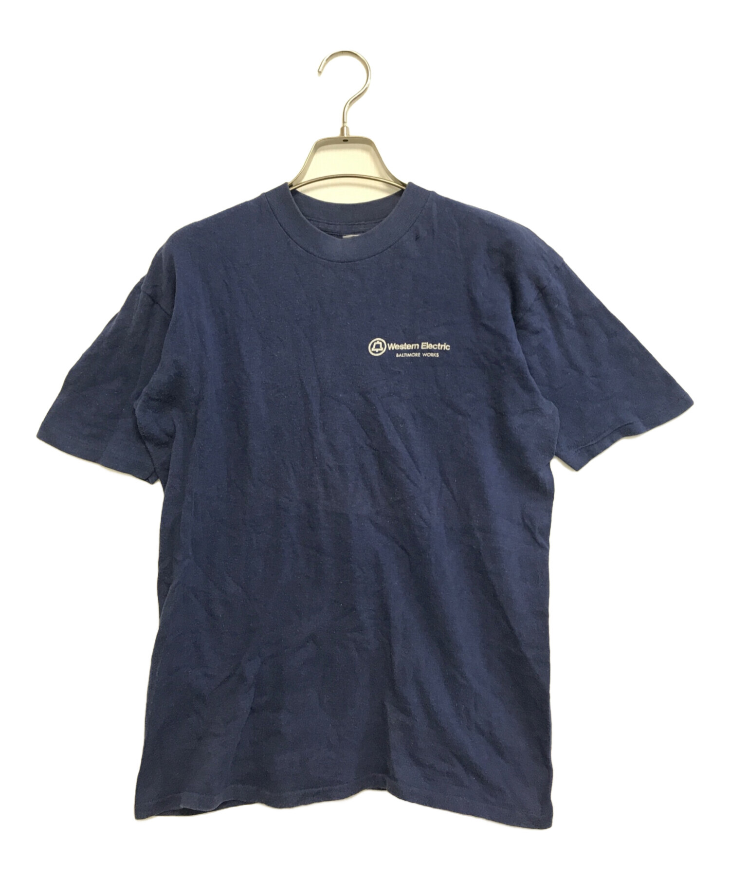 中古・古着通販】VINTAGE (ヴィンテージ) Tシャツ ネイビー サイズ
