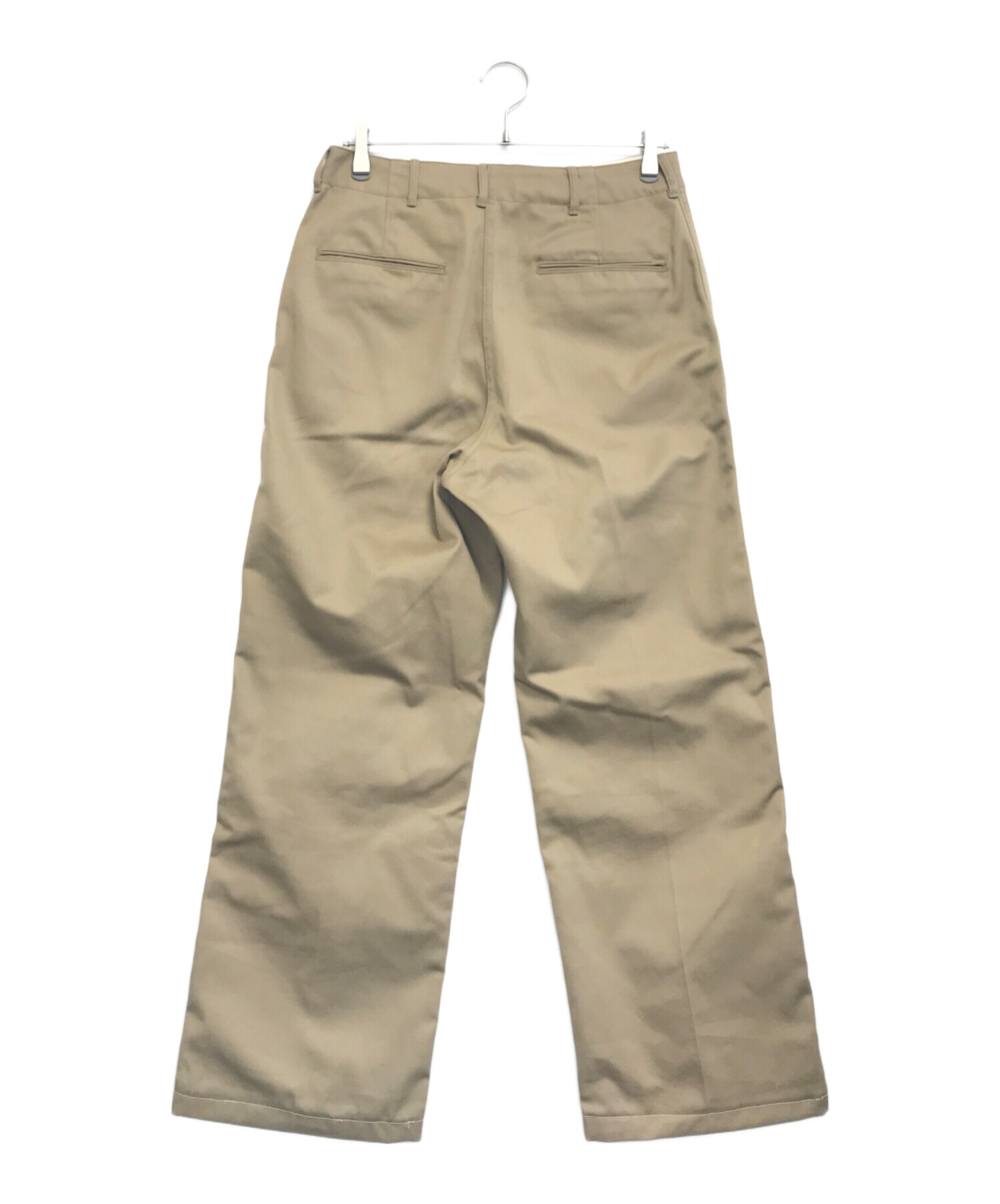 中古・古着通販】HYKE (ハイク) COTTON TWILL ARMY ベージュ サイズ:4  