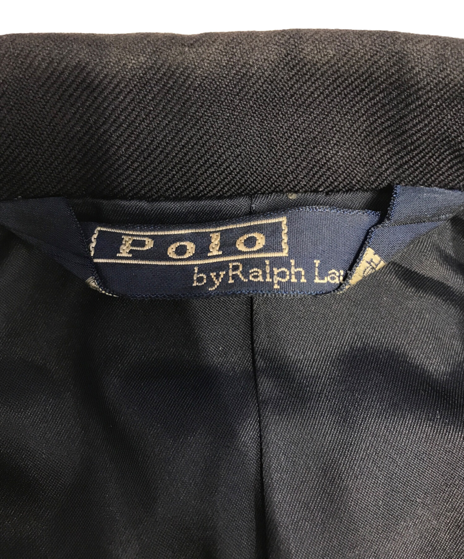 中古・古着通販】POLO RALPH LAUREN (ポロ・ラルフローレン) 紺ブレ