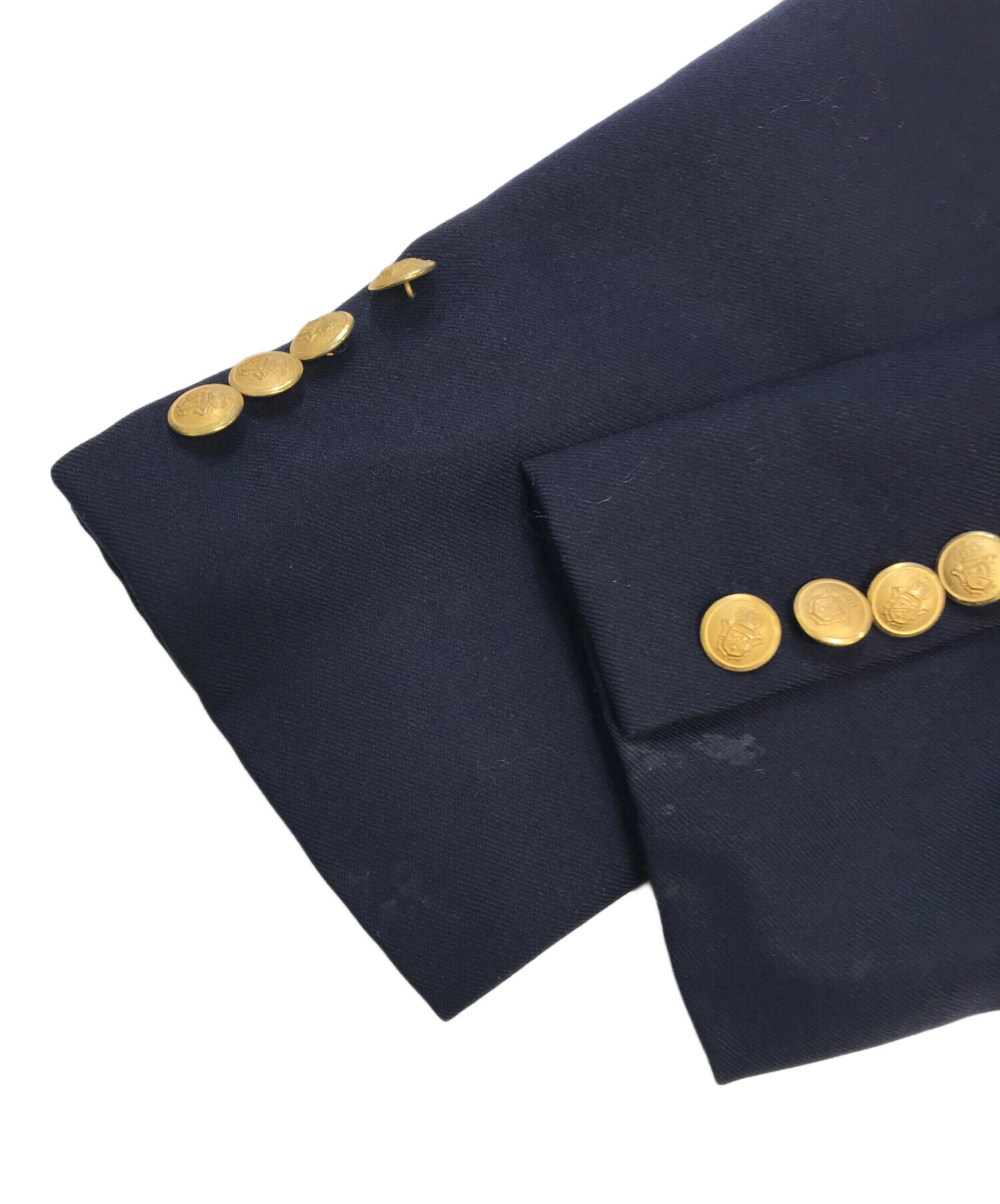 中古・古着通販】POLO RALPH LAUREN (ポロ・ラルフローレン) 紺ブレ