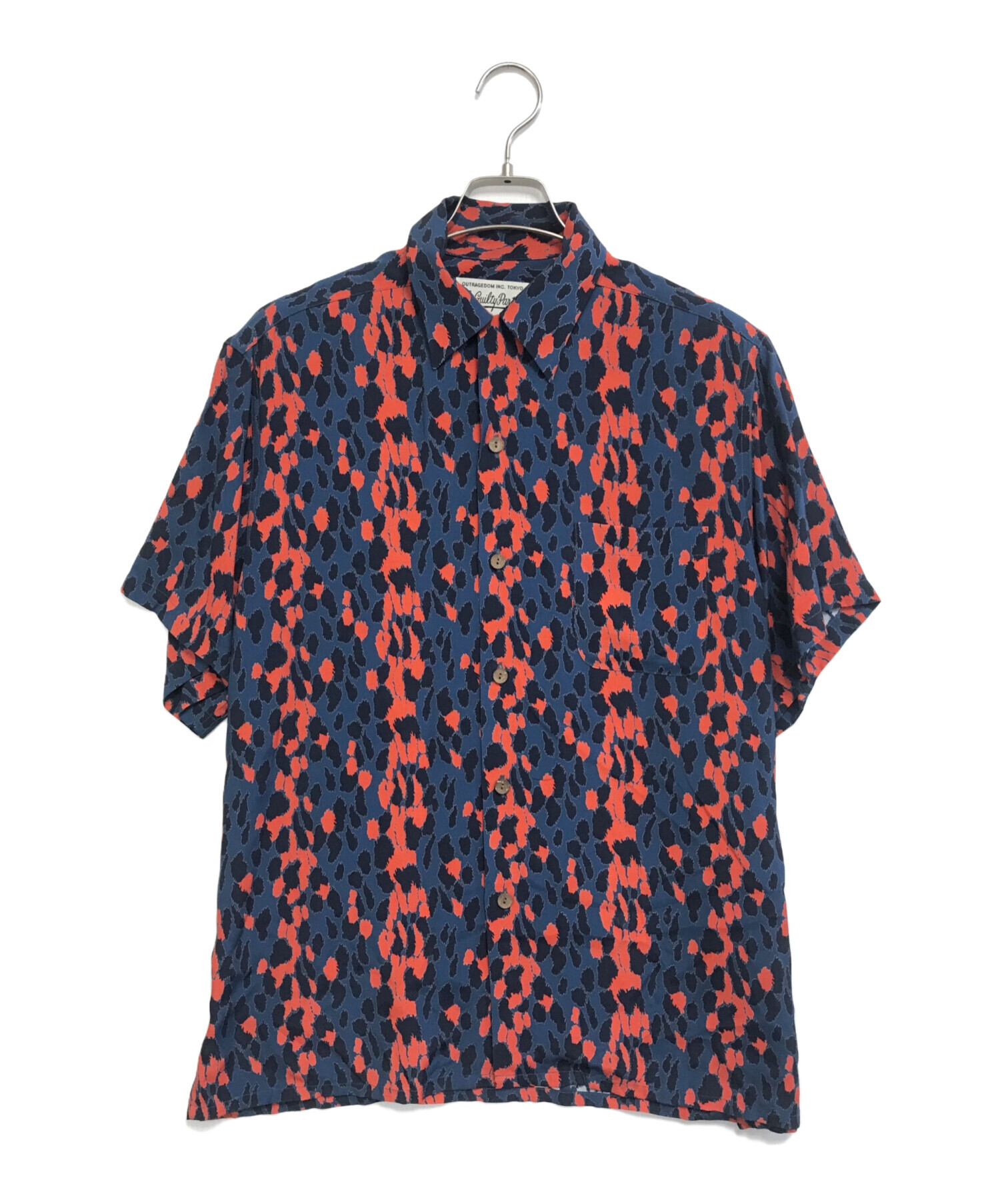 中古・古着通販】WACKO MARIA (ワコマリア) 半袖総柄シャツ ブルー 