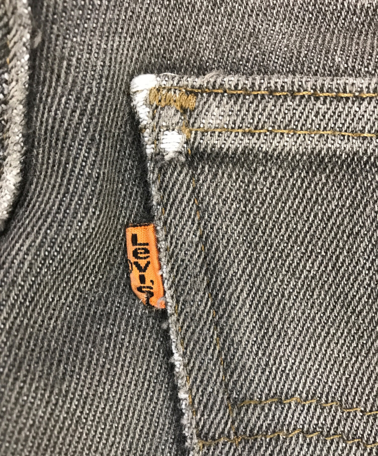 中古・古着通販】LEVI'S (リーバイス) 517 先染めストレッチブラック