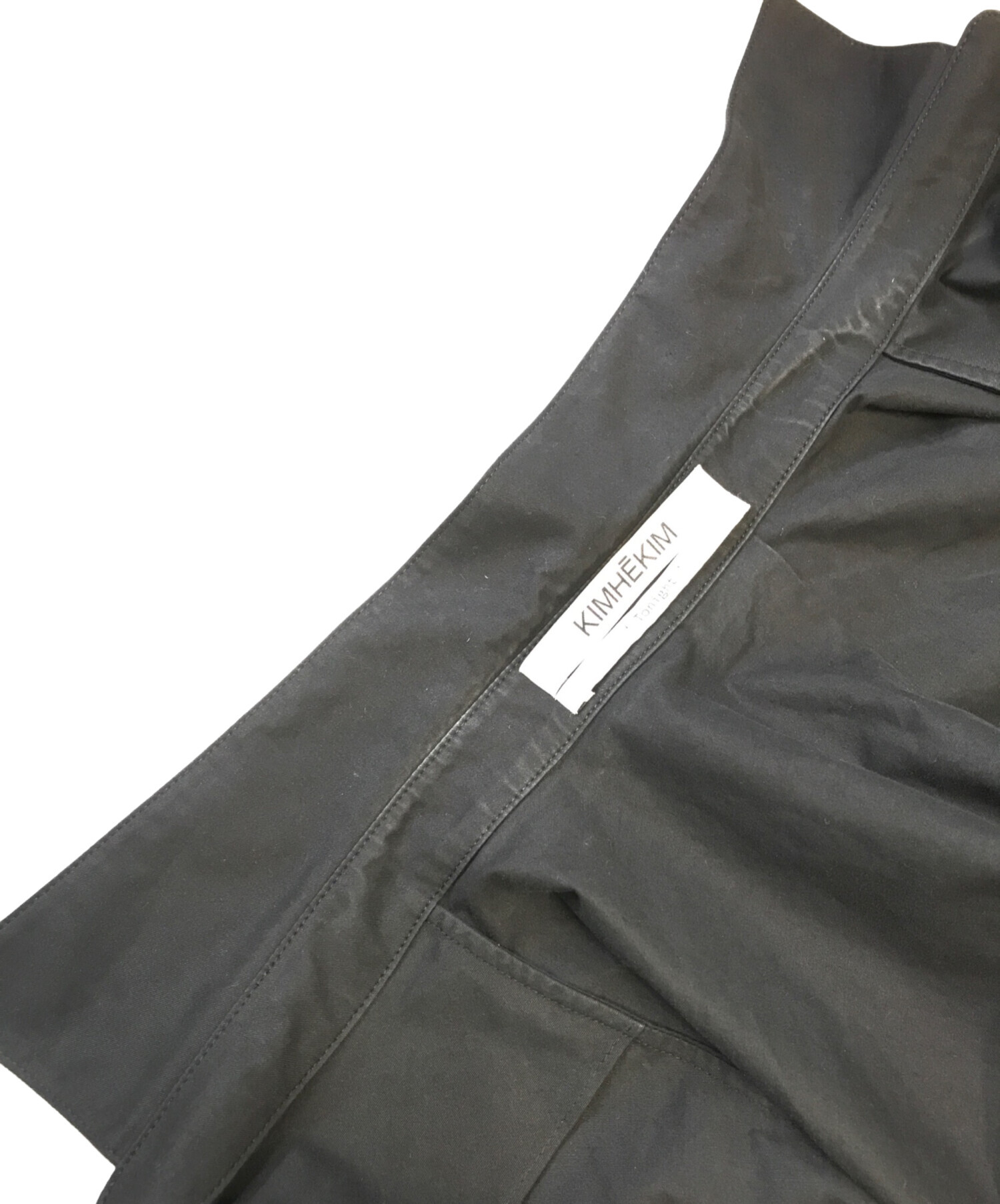 中古・古着通販】Kimhekim (キムヘキム) パールボタンオーバーサイズ