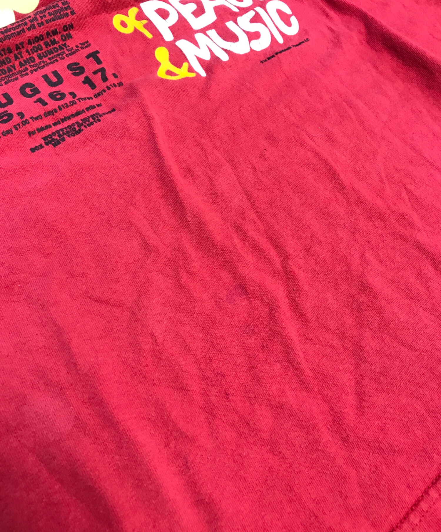 中古・古着通販】バンドTシャツ (バンドTシャツ) 90s WOODSTOCK(ウッド