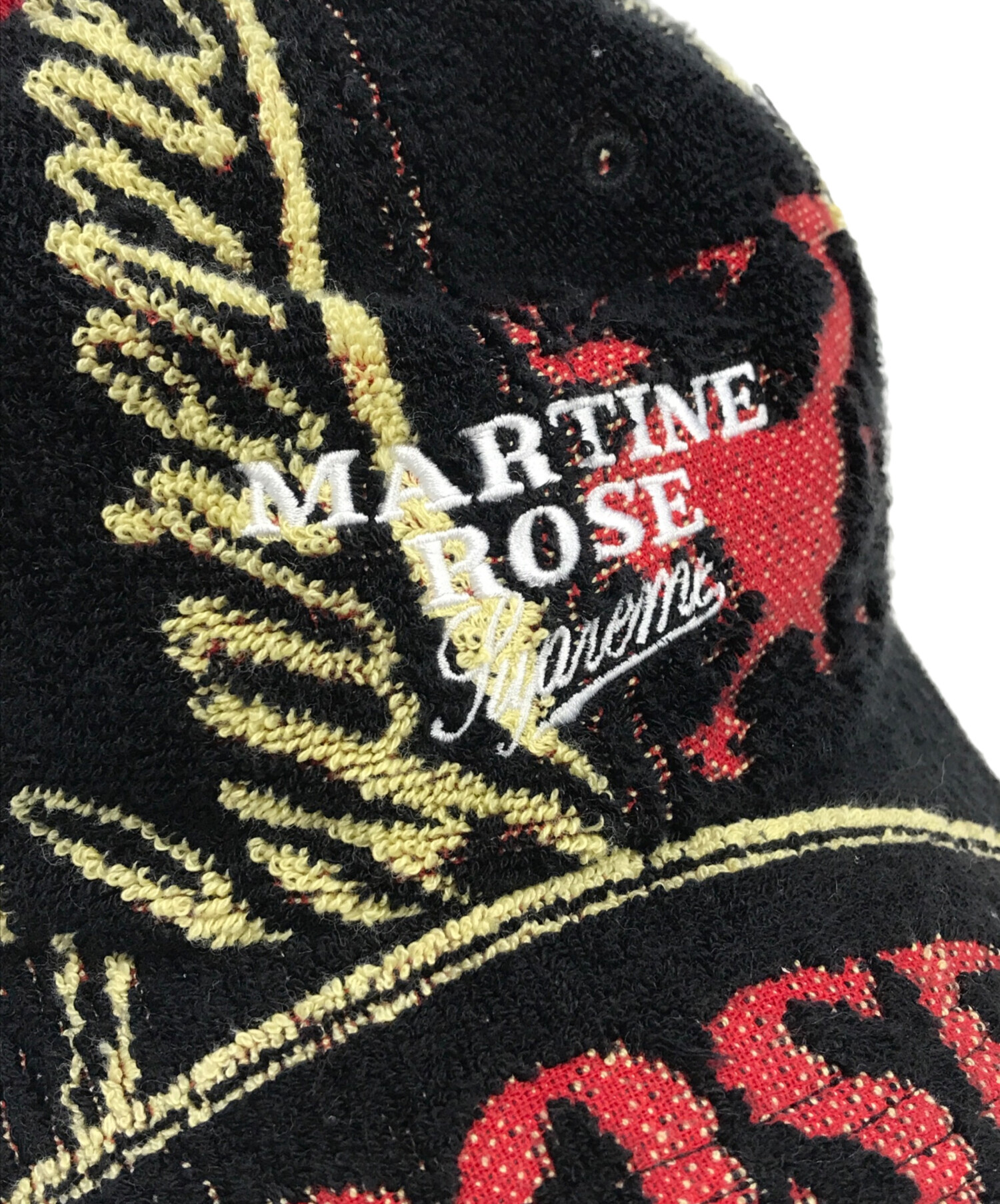 (たんたん)Supreme×MARTINE ROSE グラフィックキャップ Supreme®/Martine Rose® Towel 6-Panel | Supreme 24fw